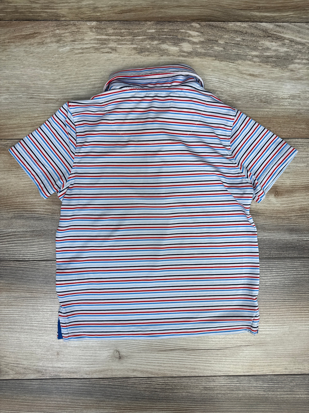Wrangler Striped Active Polo Shirt White sz 3T