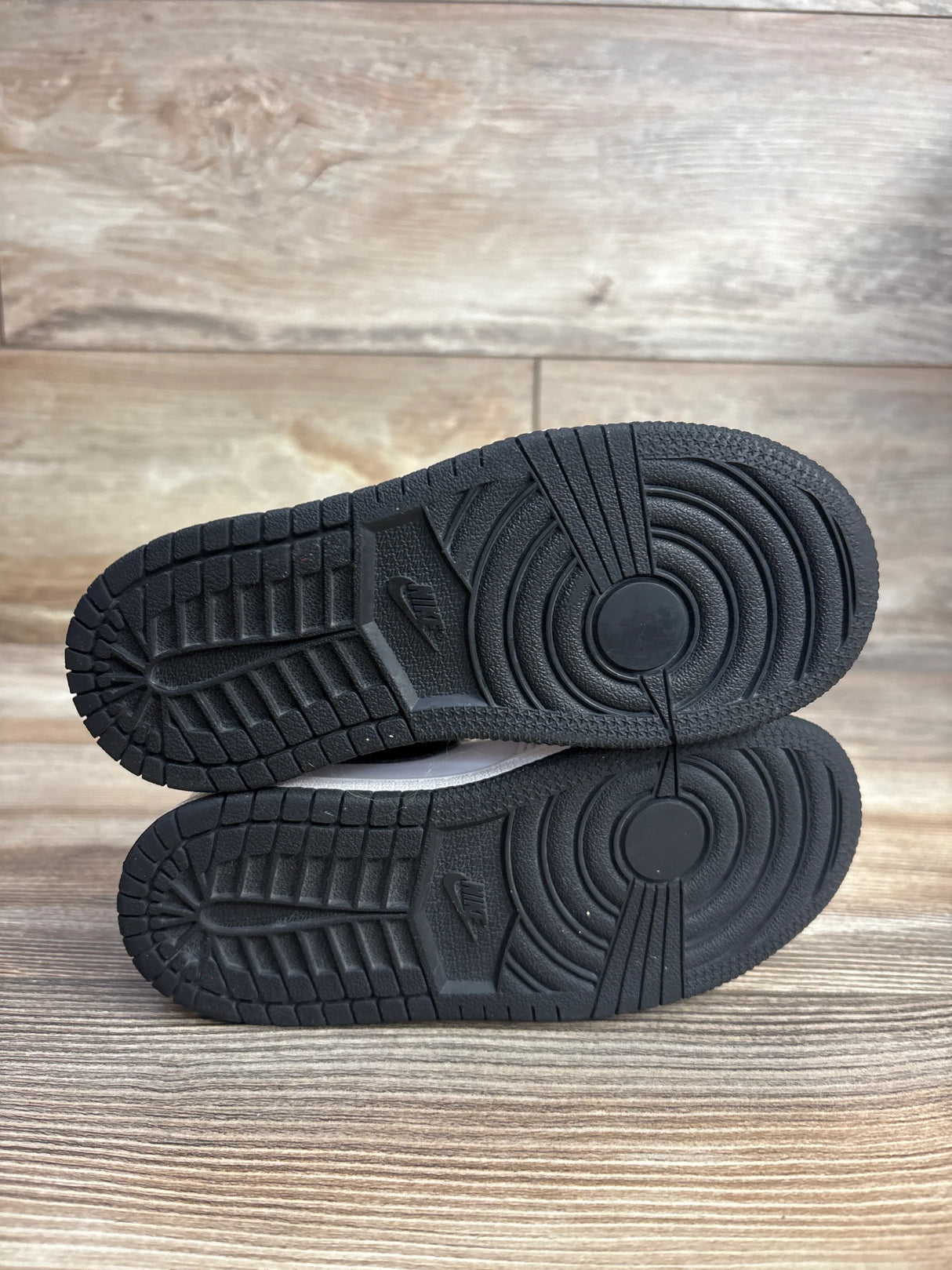 Air Jordan 1 Mid TD 'White Black' Sneakers sz 10c