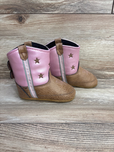 Boot Barn Lia Poppet Little Star Western Boots Pink sz 4c - Me n Mommy To Be