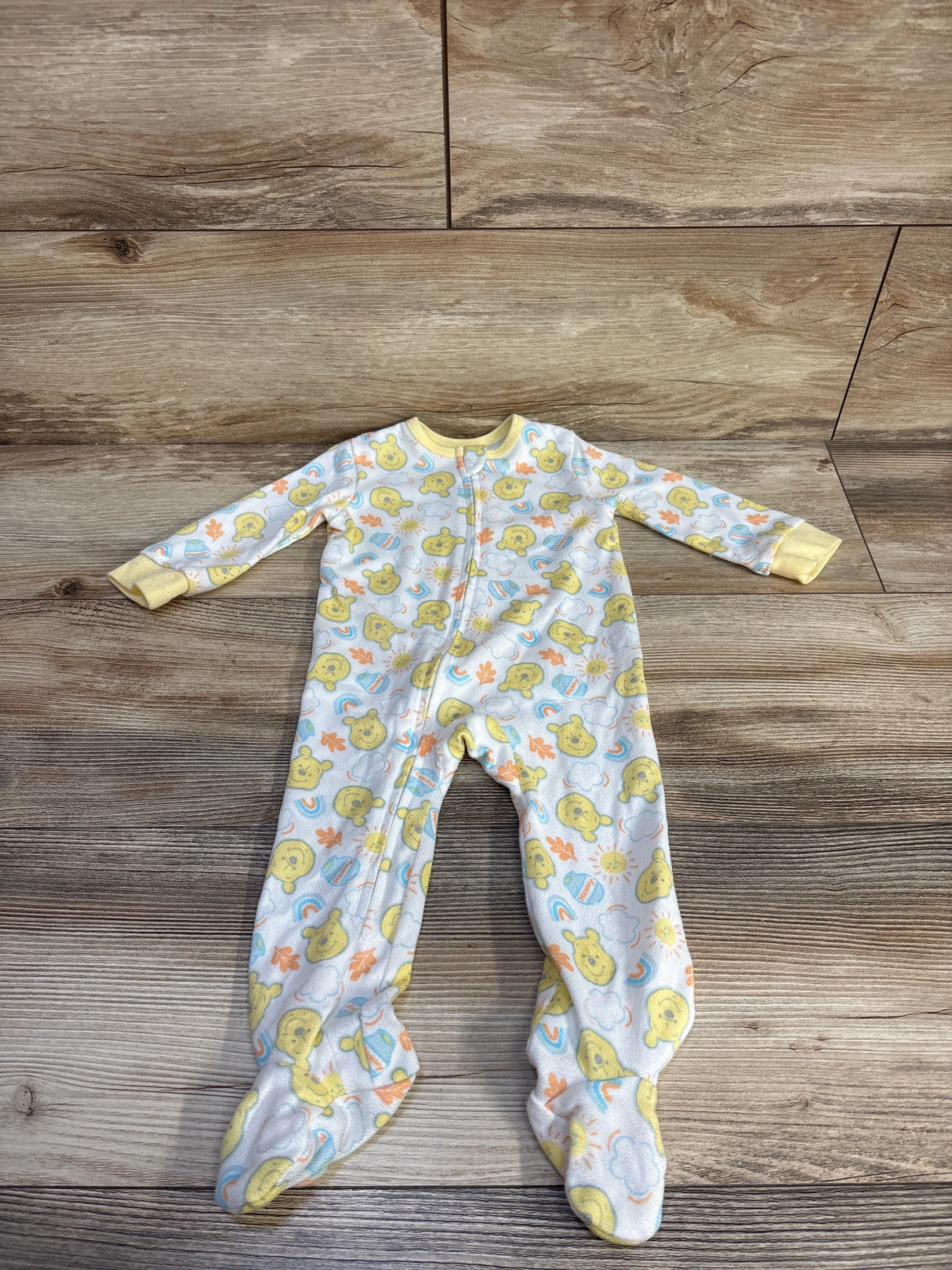Disney Baby Winnie The Pooh Sleeper White sz 6m