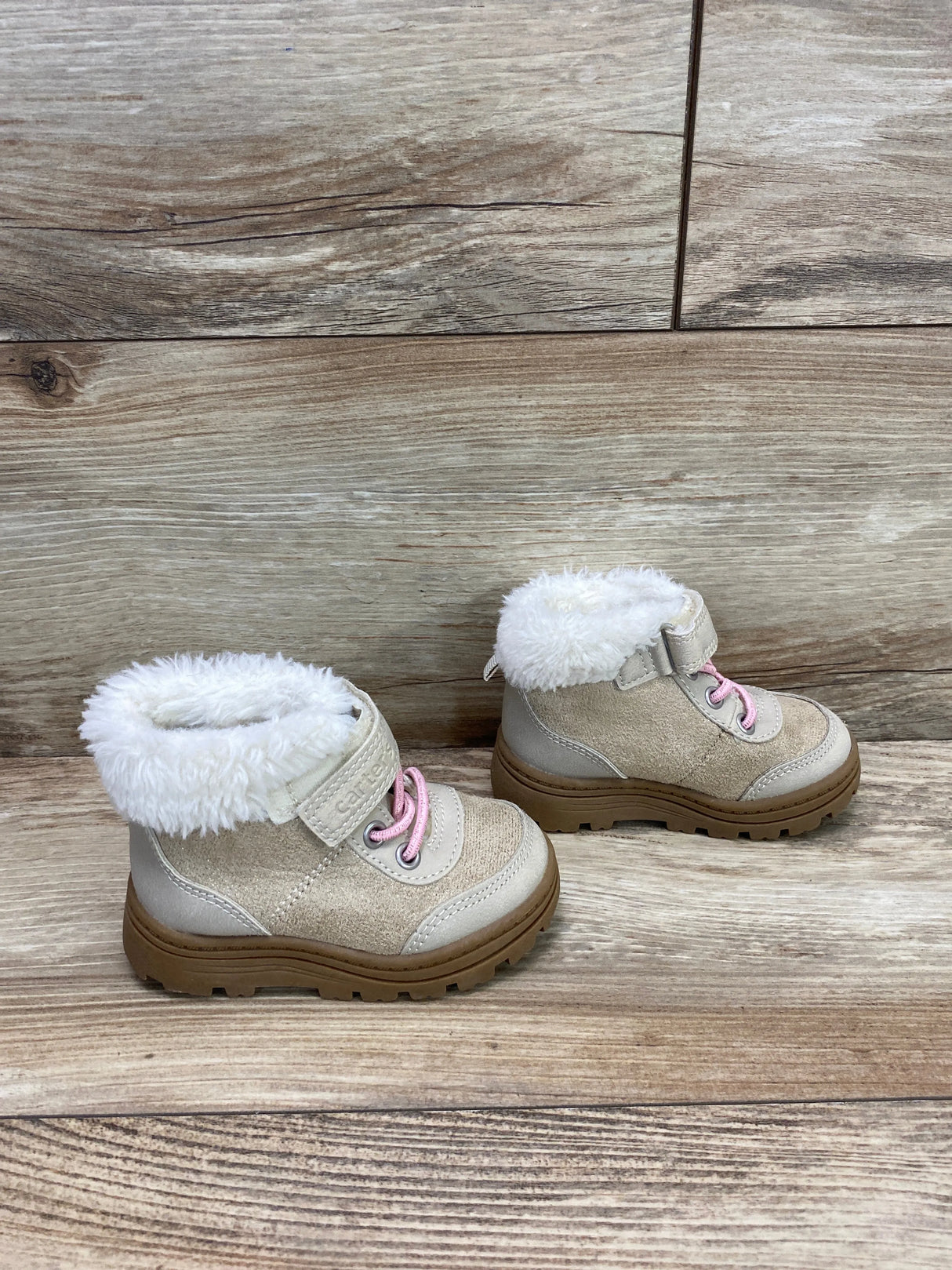 Carter's Girl's Magic Cold Weather Boot Tan Sz 5c - Me n Mommy To Be