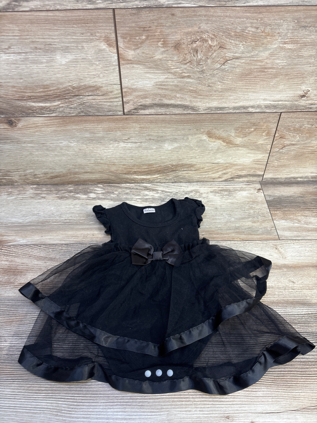 Niyage Tulle Tutu Bodysuit Black sz 12-18m