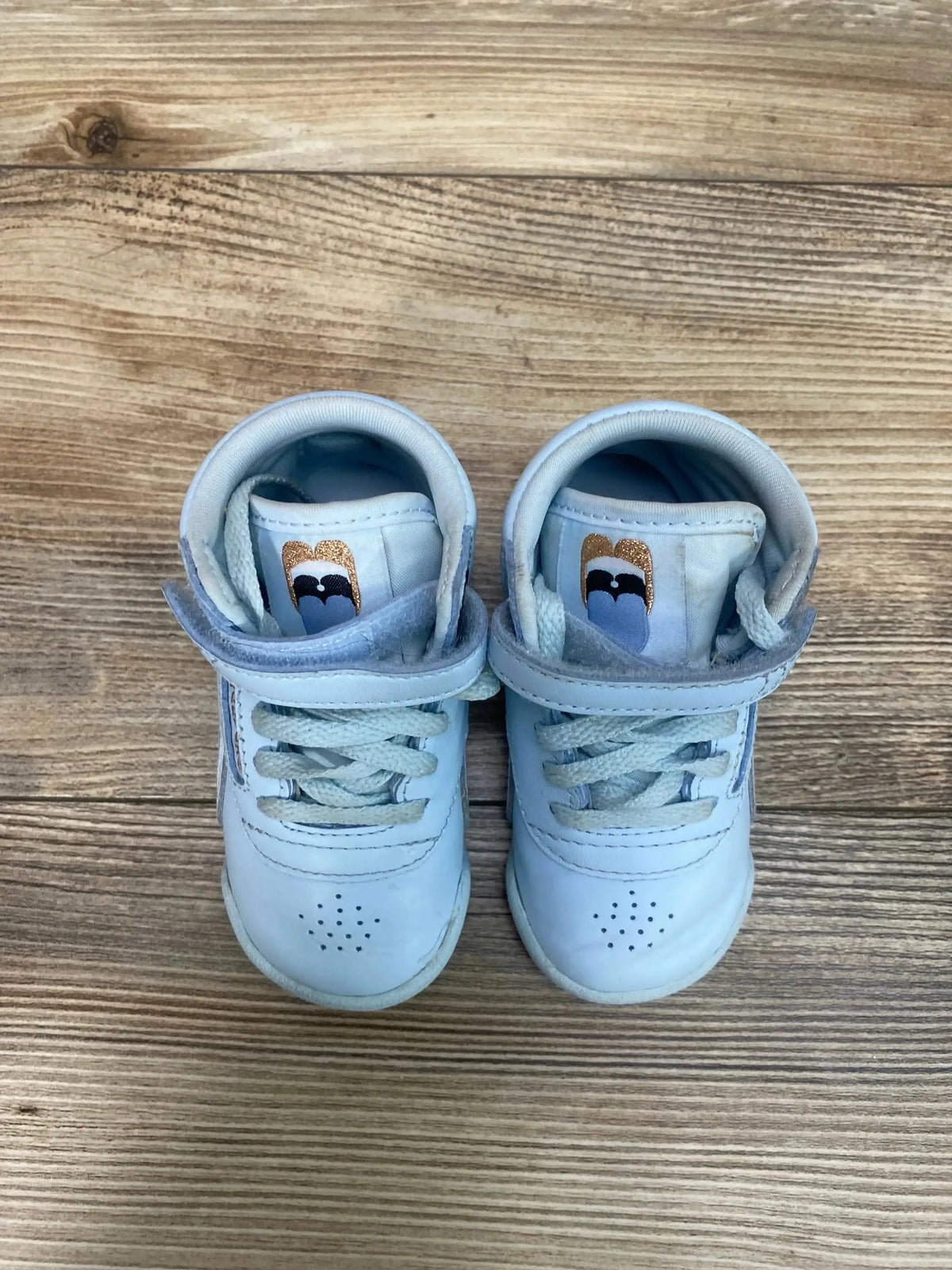 Reebok x Cardi B 'Glass Blue' Freestyle High Sneakers Blue 5c - Me n Mommy To Be