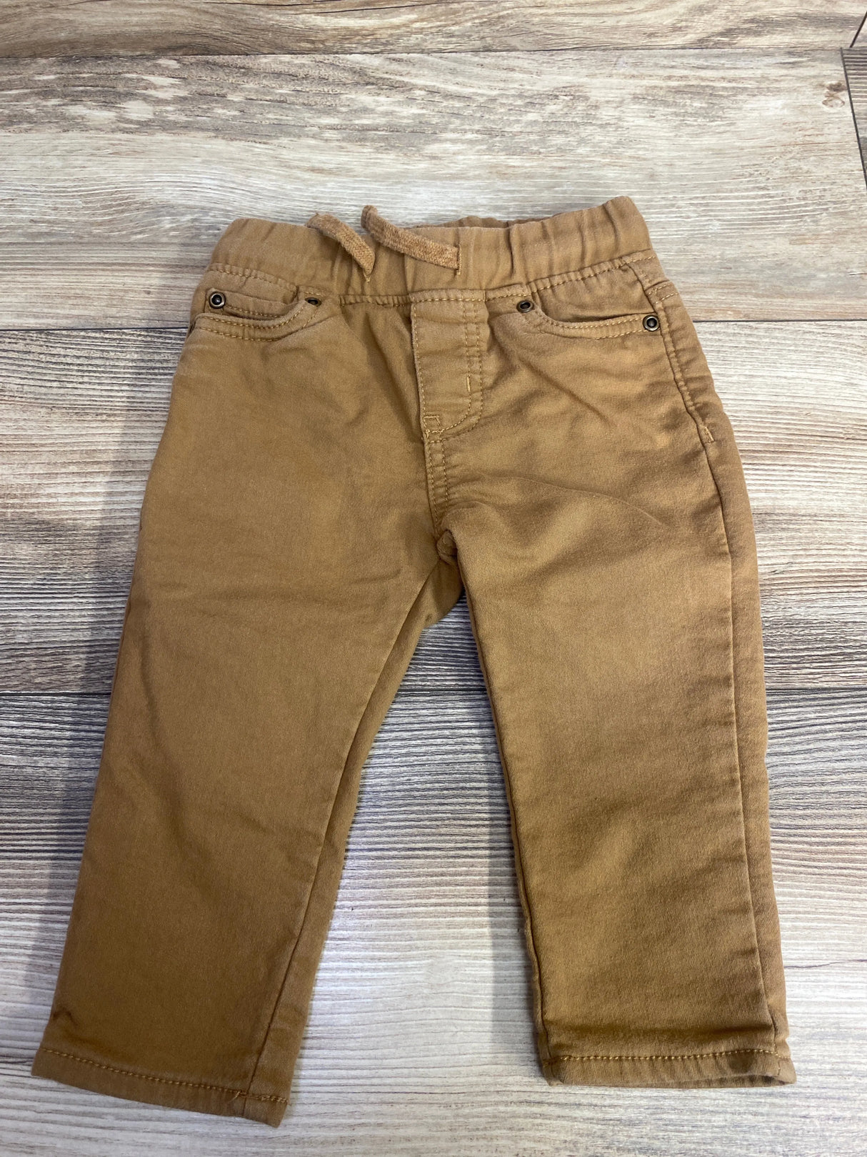 Carter's Drawstring Joggers Tan sz 12m