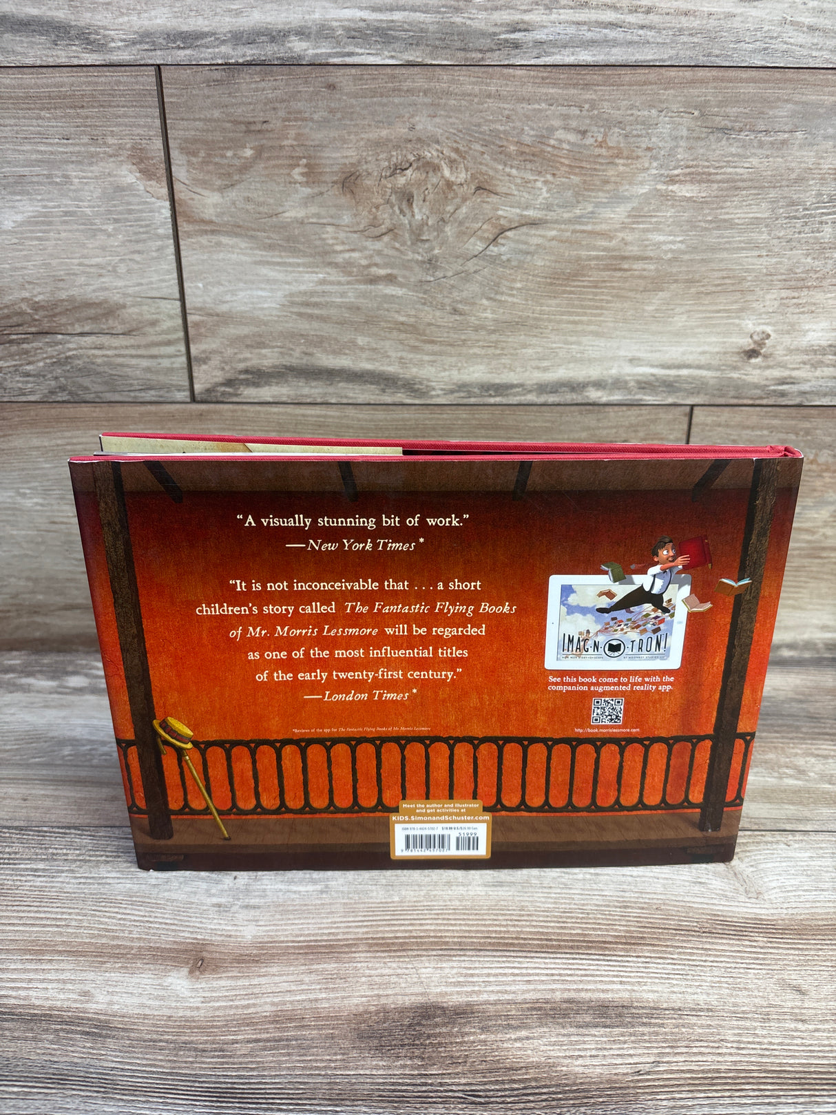 The Fantastic Flying Books of Mr. Morris Lessmore Hardcover Book