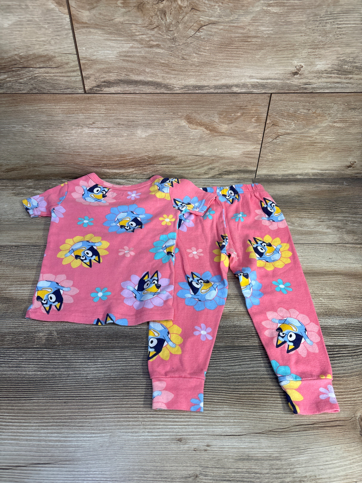 Bluey 2pc Pajama Set Pink sz 2T