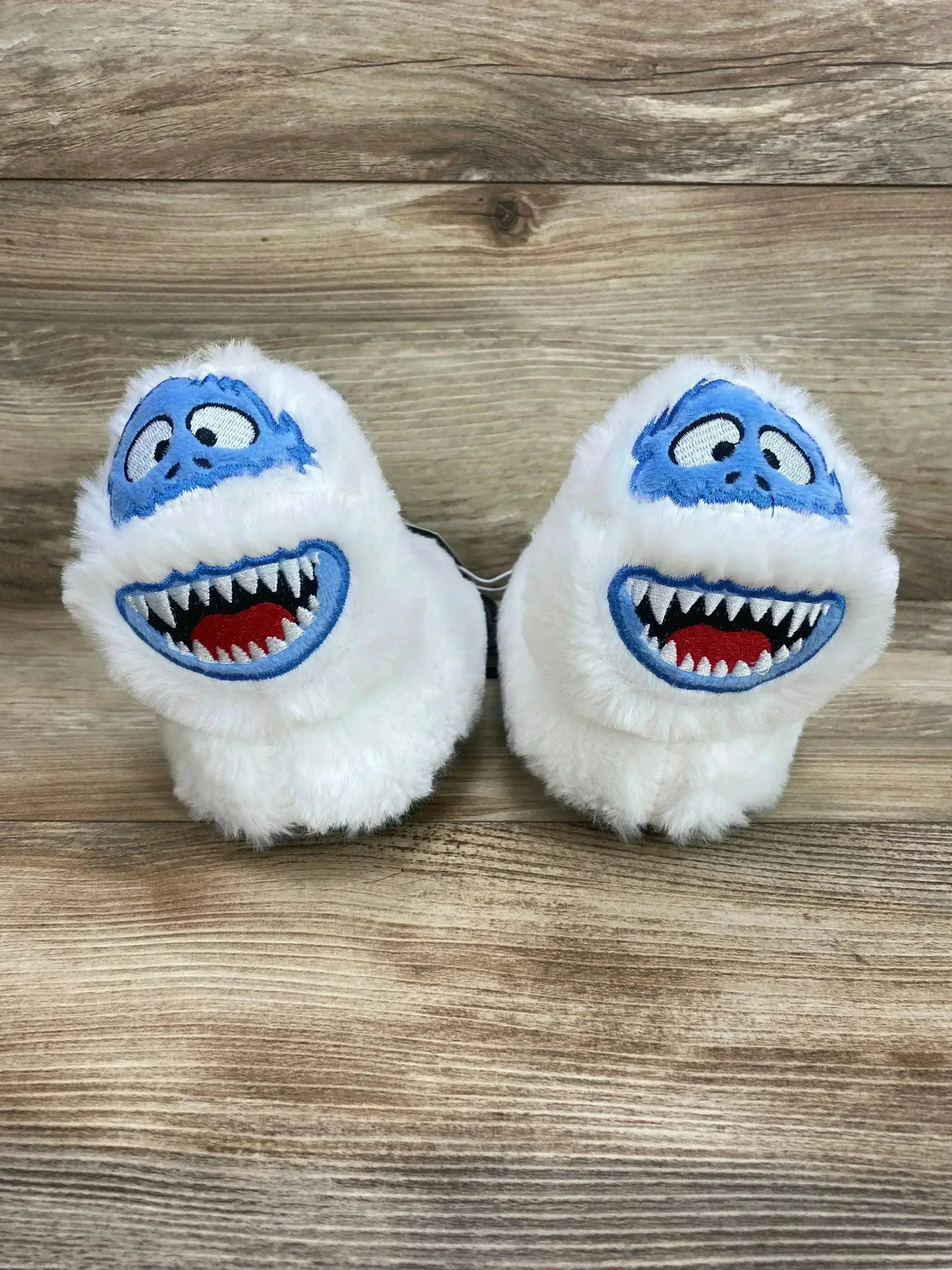 NEW Rudolph the Red Nosed Reindeer" Abominable Snowman "Bumble" Slippers White Sz 4c - Me n Mommy To Be