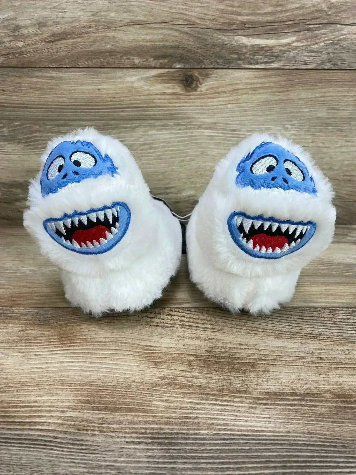 NEW Rudolph the Red Nosed Reindeer" Abominable Snowman "Bumble" Slippers White Sz 4c - Me n Mommy To Be