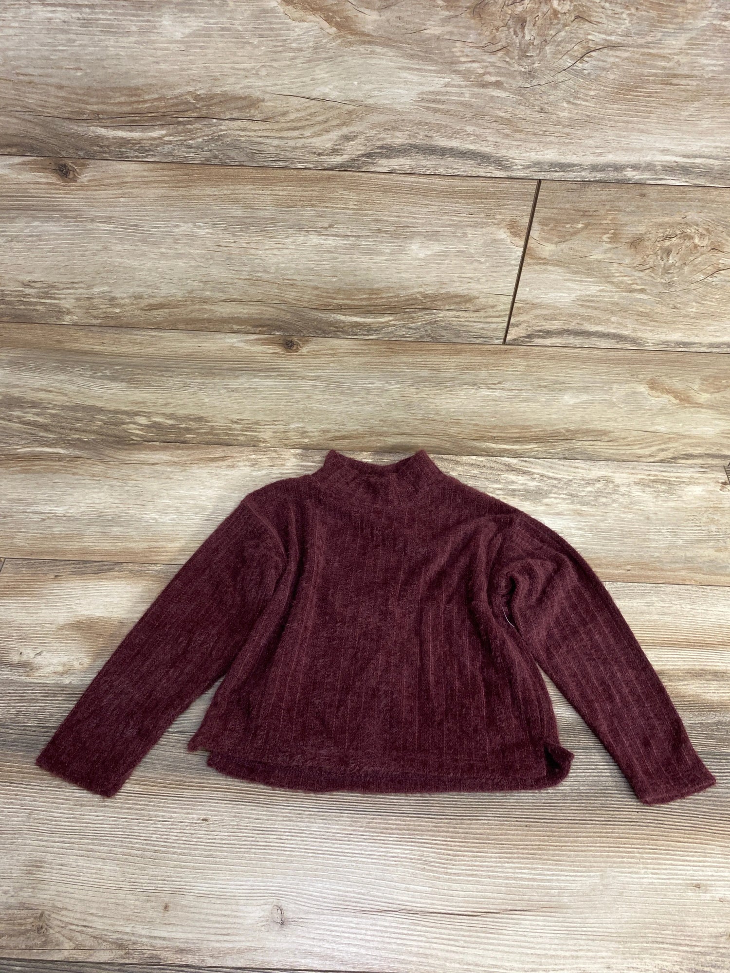 NEW Old Navy Cashmere Like Turtle Neck Sweater Burgundy sz 5T
