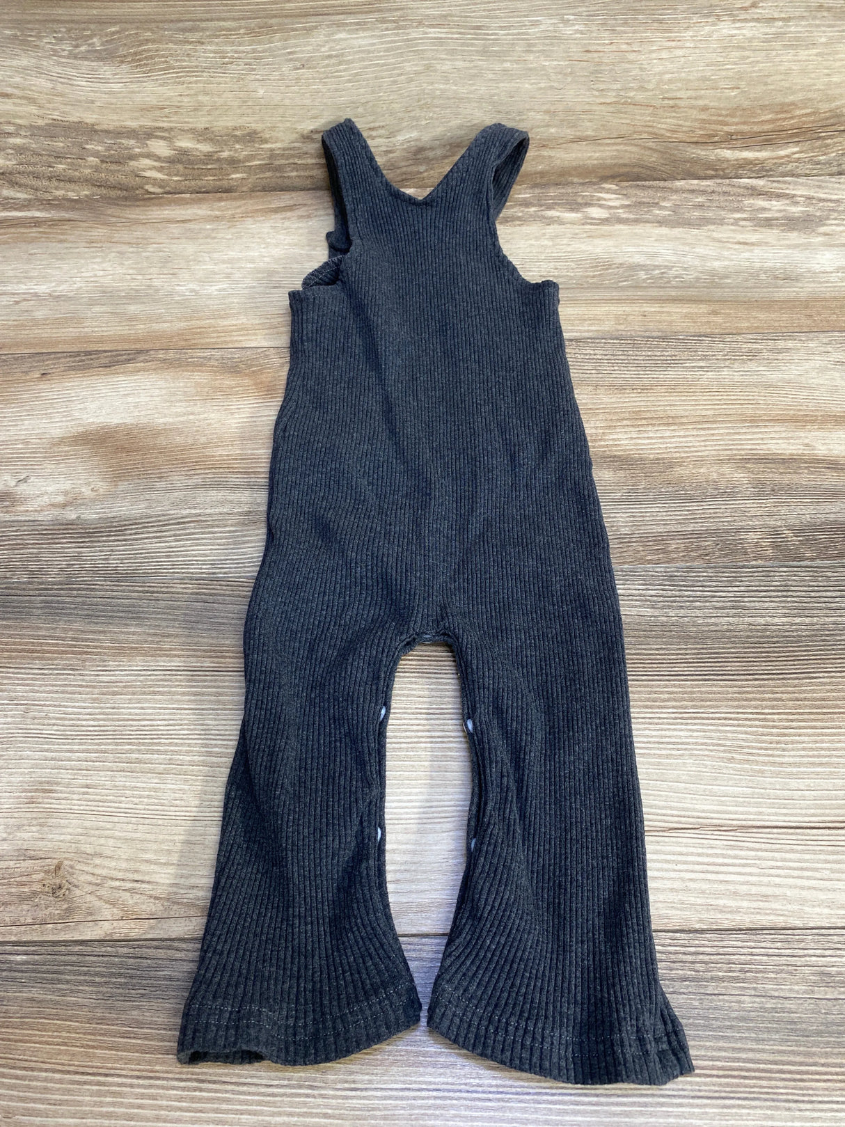 Ribbed Overalls Grey sz 12-18m - Me n Mommy To Be