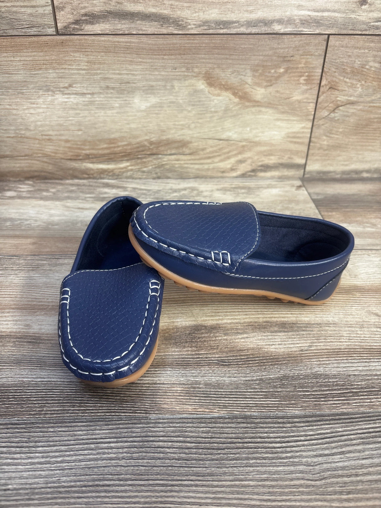 Karoyedx Patent Leather Oxford Loafers Navy sz 12/13c