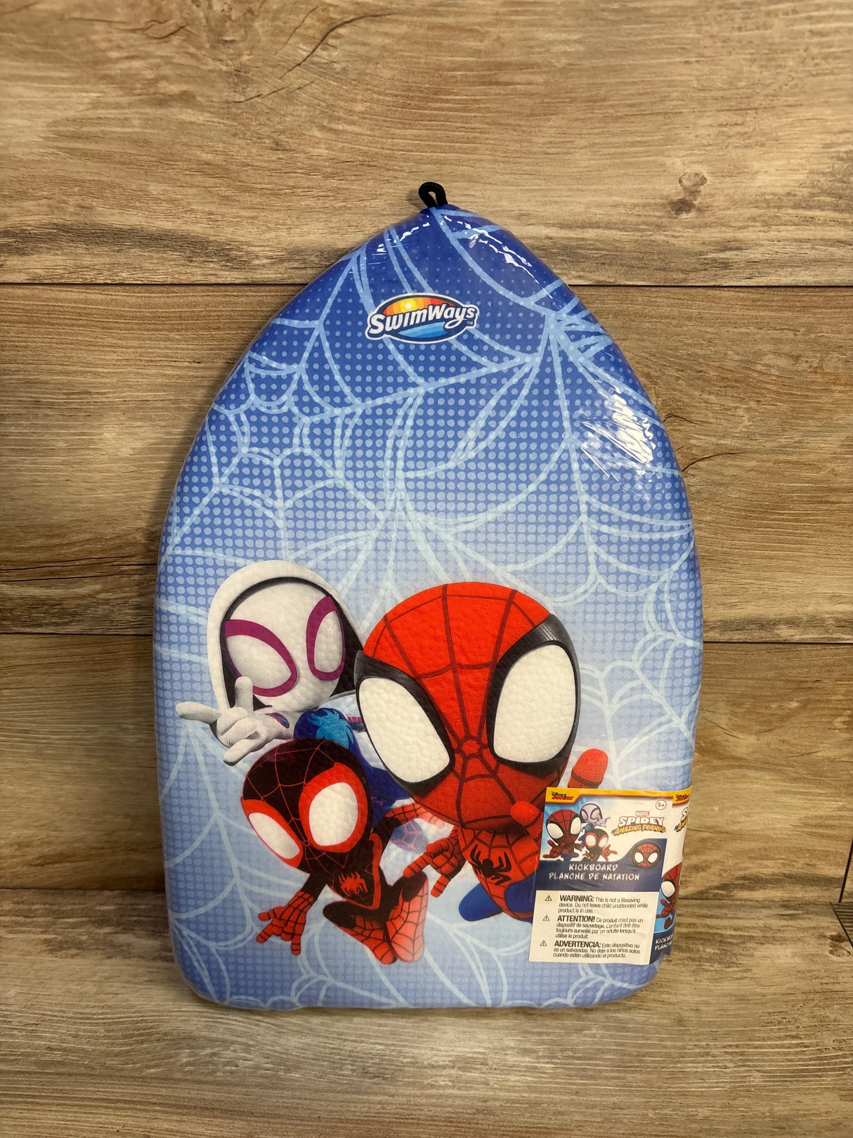 NEW Swimways Spider-Man Kickboard Swim Training Floats and Board