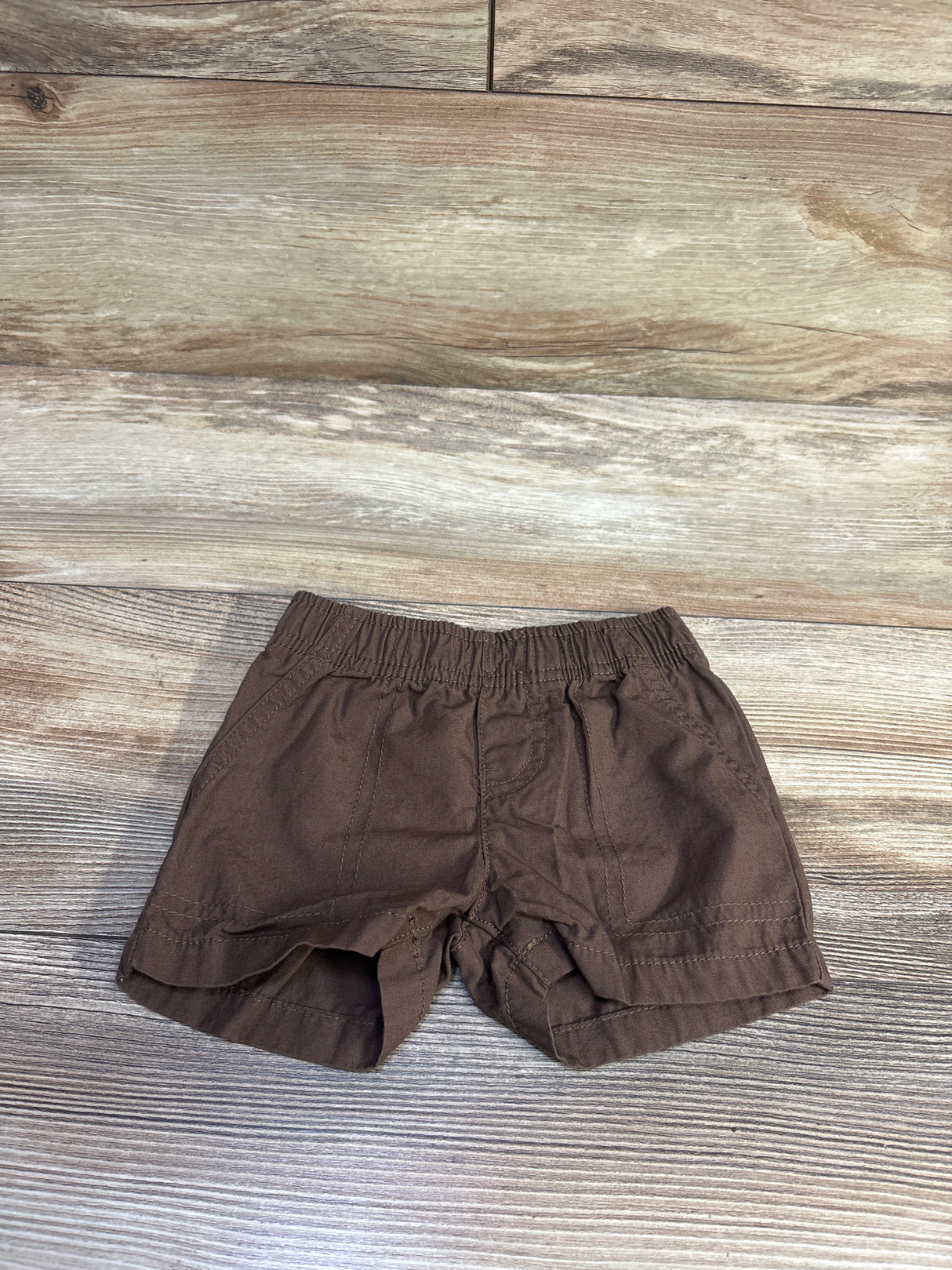 Carter's Pull On Shorts Brown sz 6m