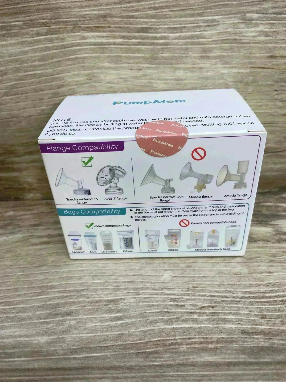 NEW PumpMom Breastmilk Storage Bag Adapters - Me n Mommy To Be