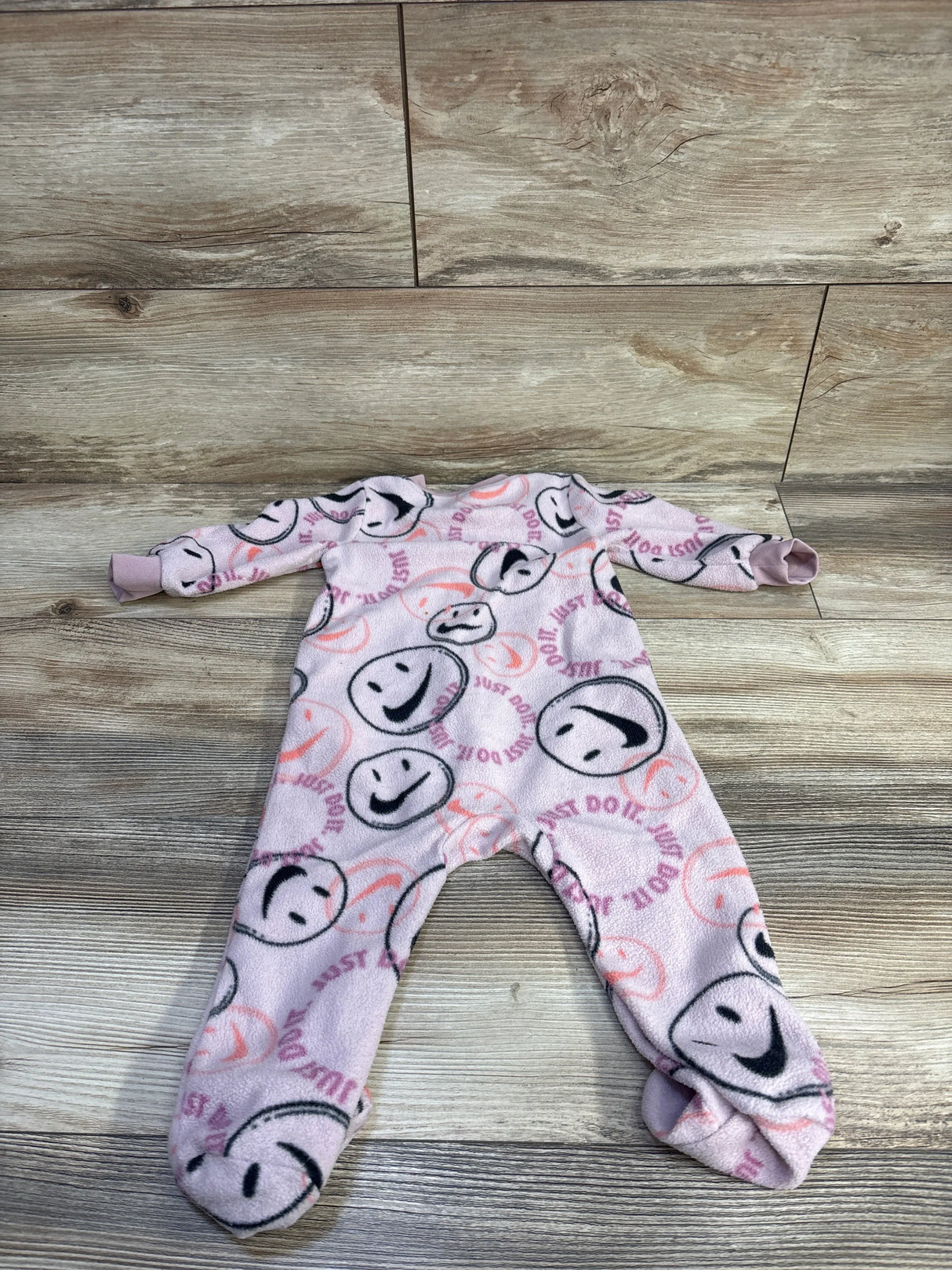 Nike Logo Blanket Sleeper Pink sz 9m