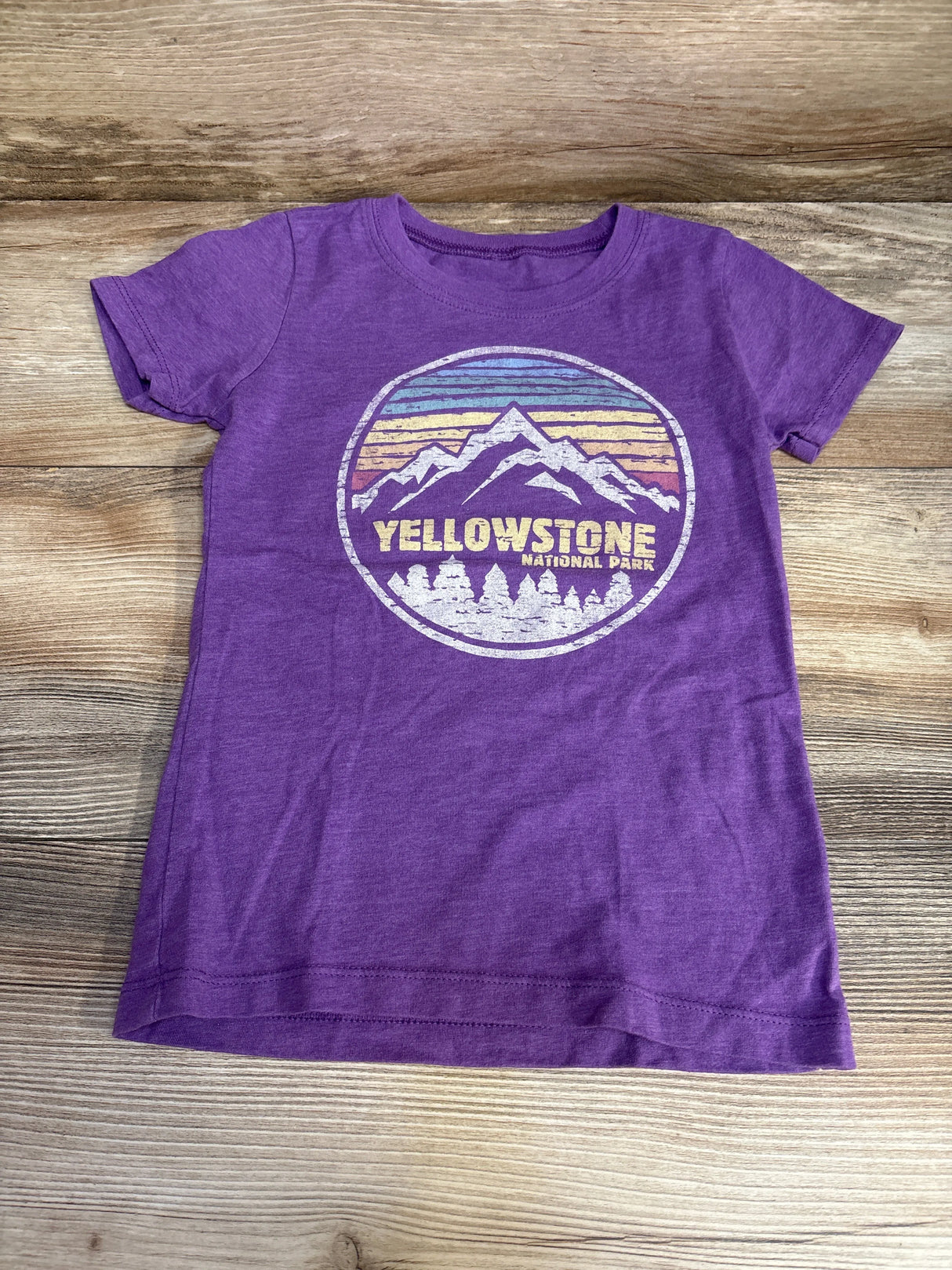 Yellowstone National Park Shirt Purple sz 4-5T - Me n Mommy To Be