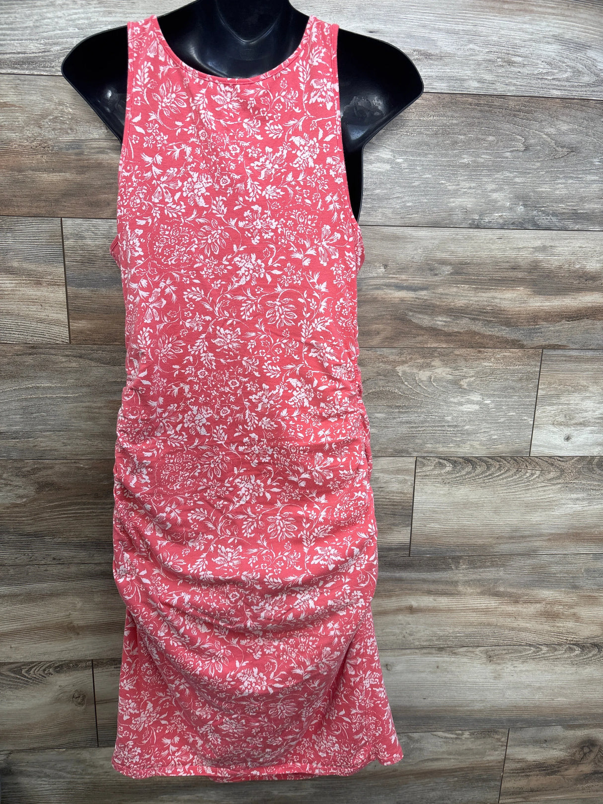 Isabel Maternity Floral Print Dress Pink sz Large