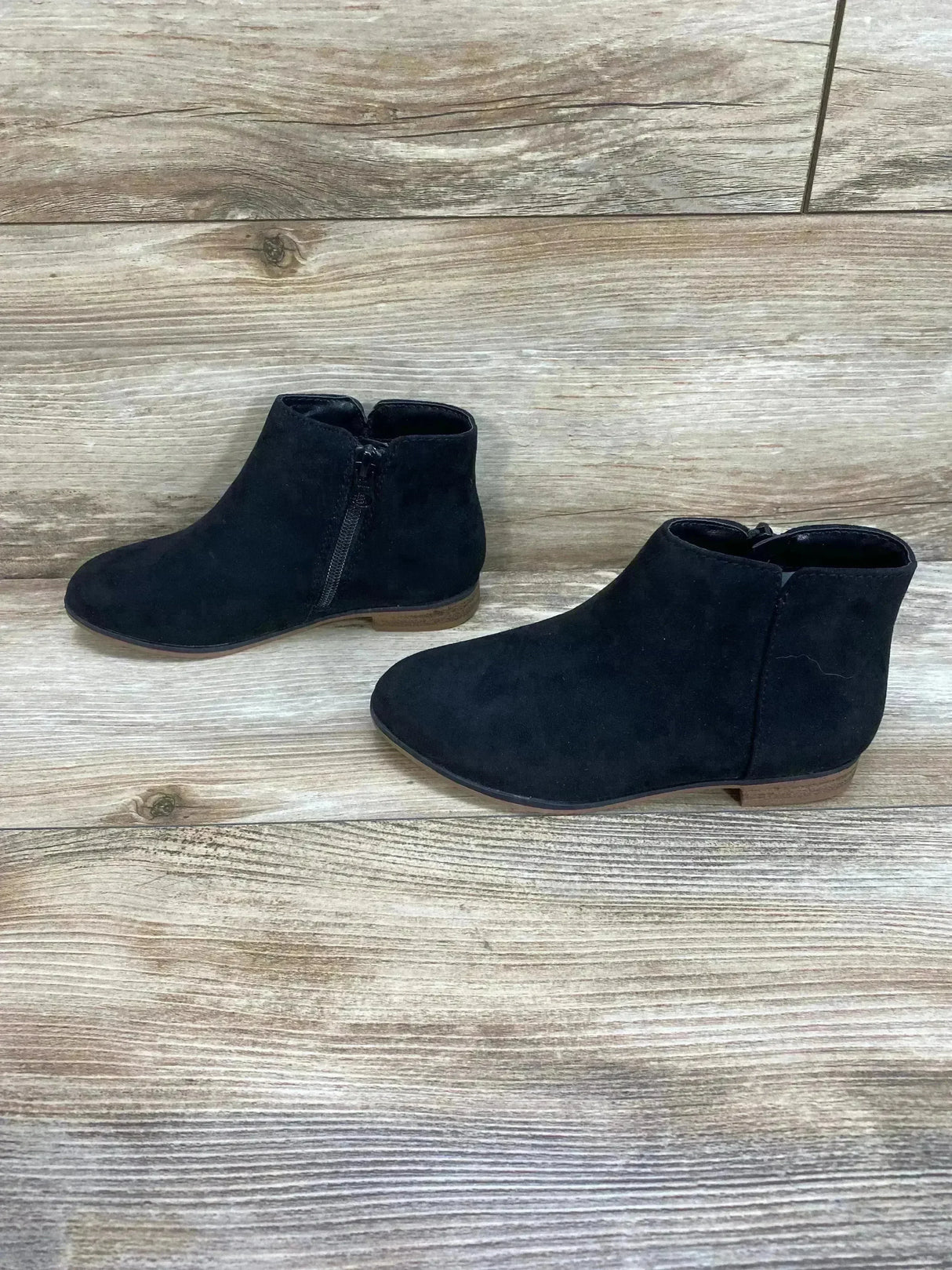 Cat & Jack Opal Zipper Ankle Boots sz 13c - Me n Mommy To Be