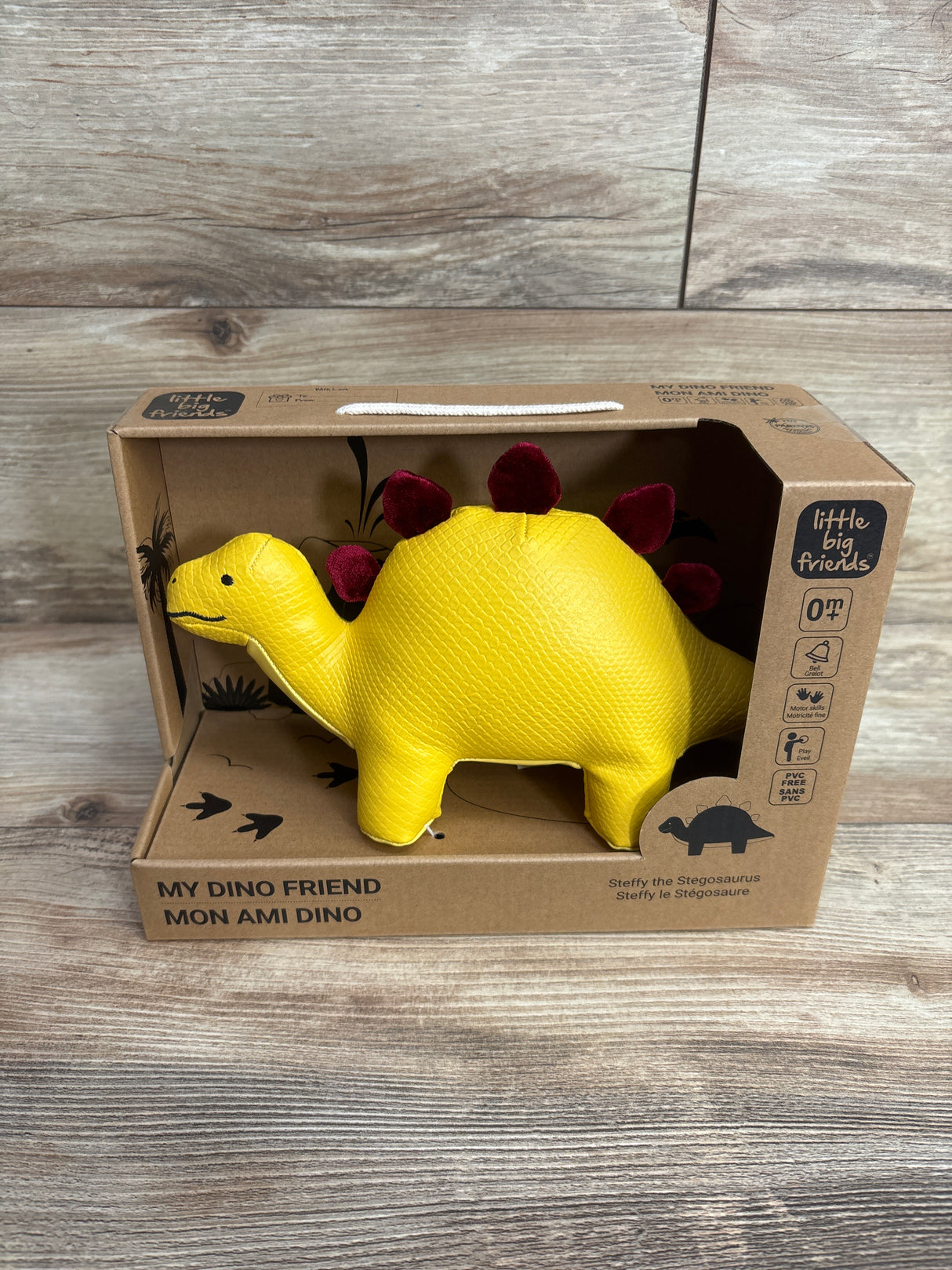 NEW Little Big Friends My Dino Friend Steffy the Stegosaurus