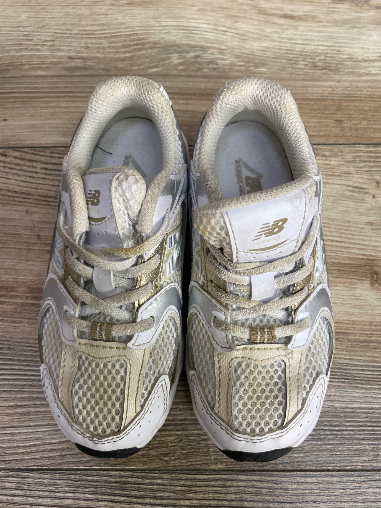 New Balance 530 Bungee Sneakers White/Beige sz 10c