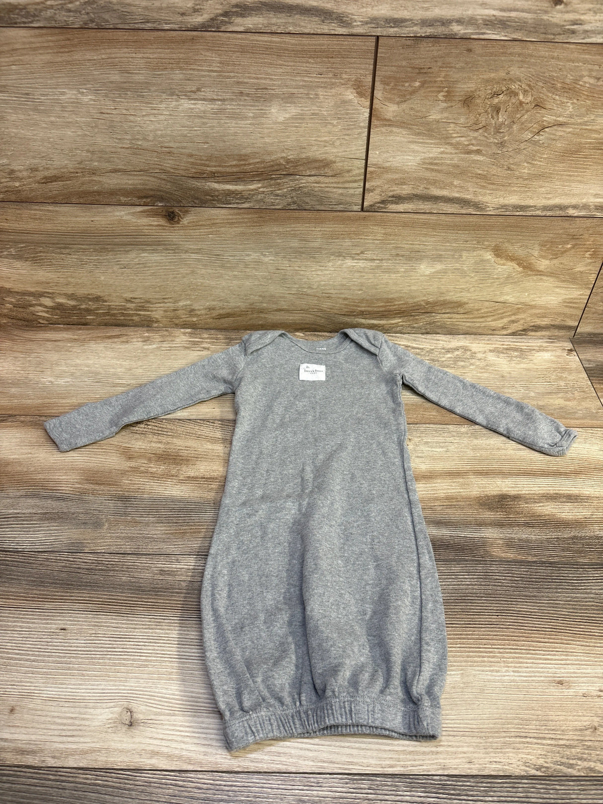 Burt's Bees Baby Sleep Gown Grey One Size
