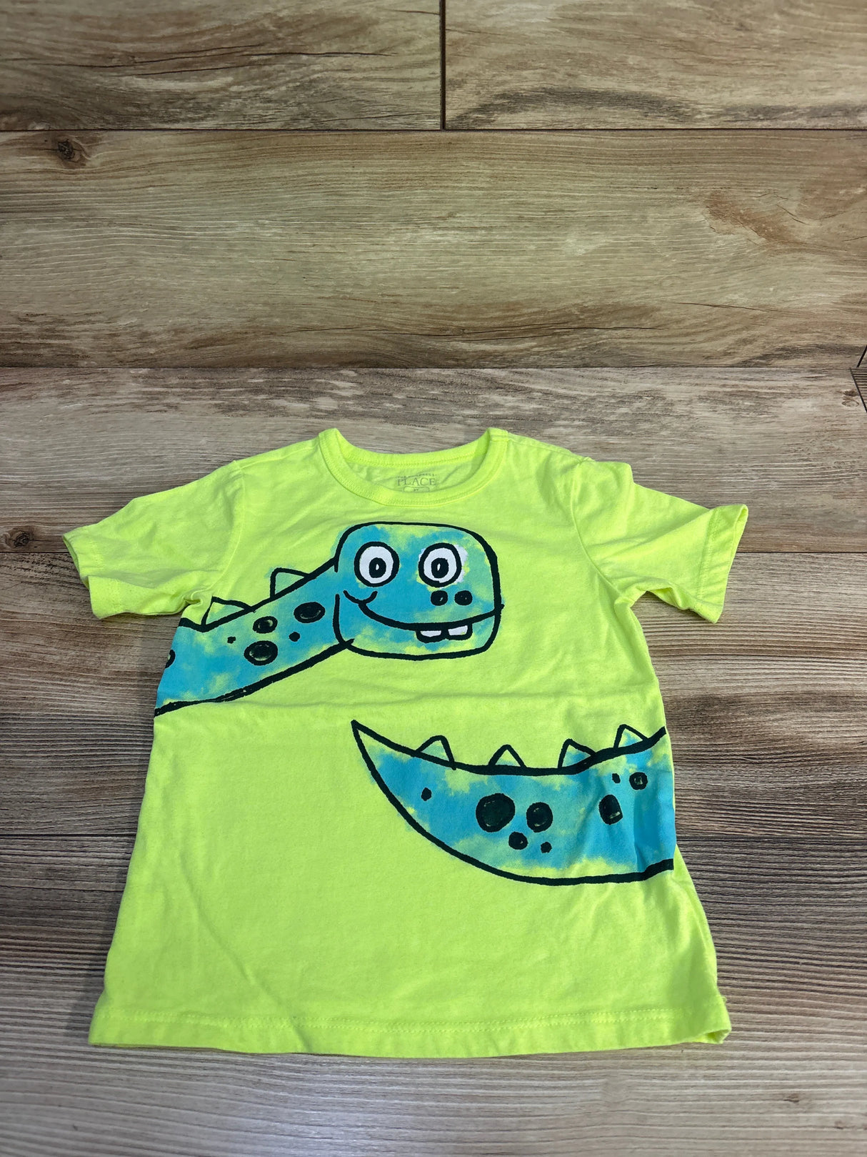 Children's Place Shirt Lime Green sz 3T
