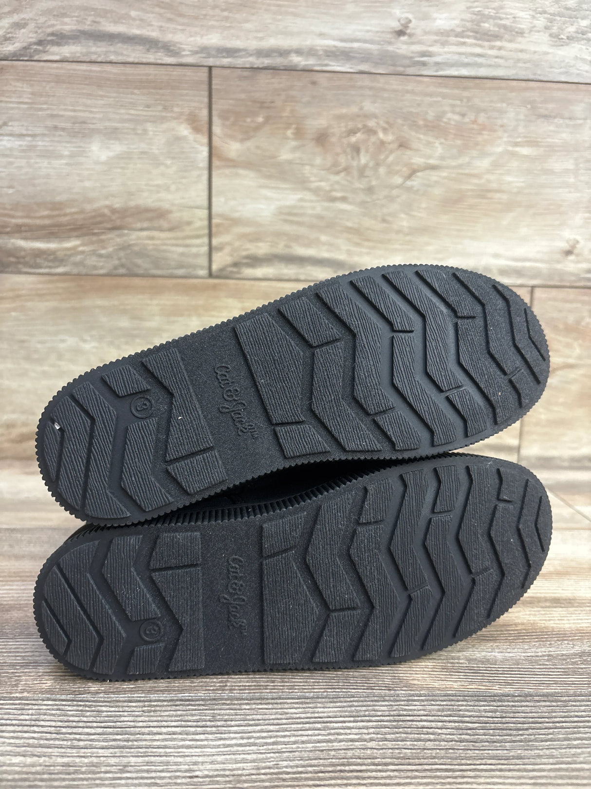 NEW Cat & Jack Holland Shearling Style Boots Black sz 3Y