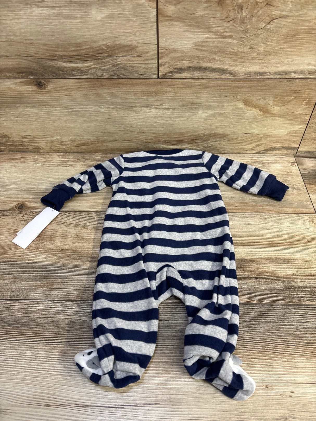 NEW Just One You Striped Blanket Sleeper Navy sz 3m