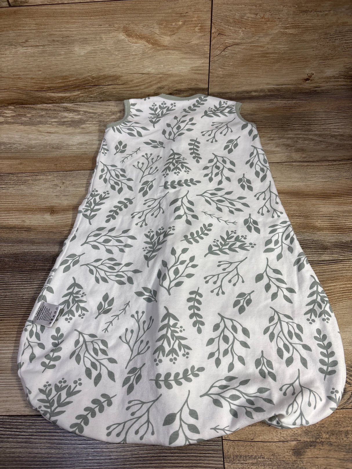 Yoofoss Plant Print Sleep Sack White sz 0-6m