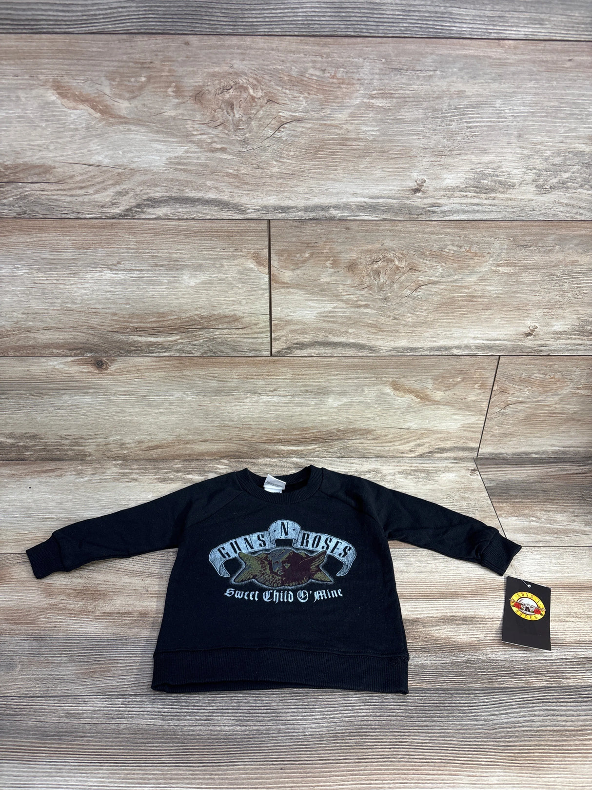 NEW Guns 'N' Roses Pull Over Shirt Black sz 3-6m