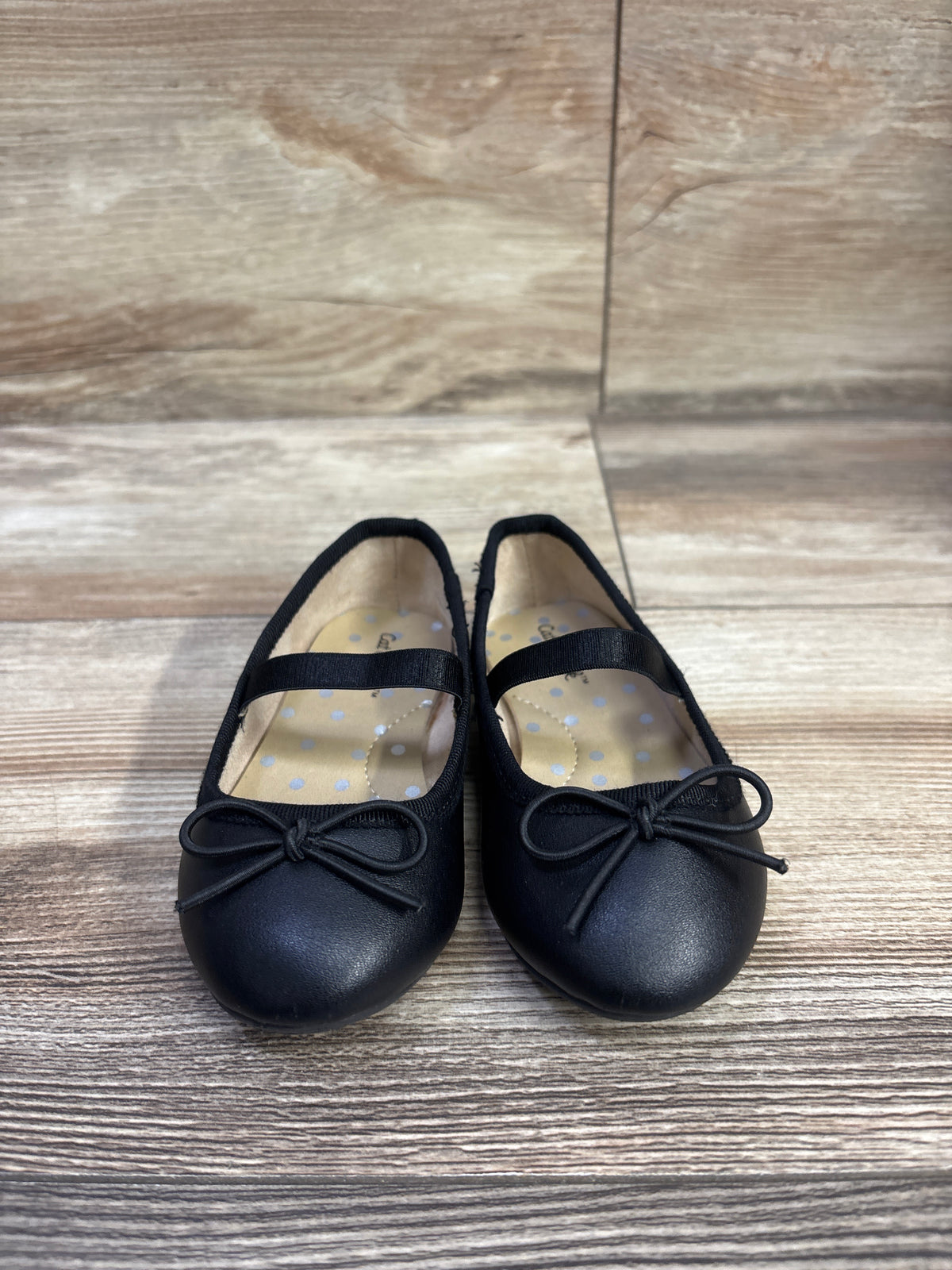 Cat & Jack Nora Ballet Flats Black sz 6c