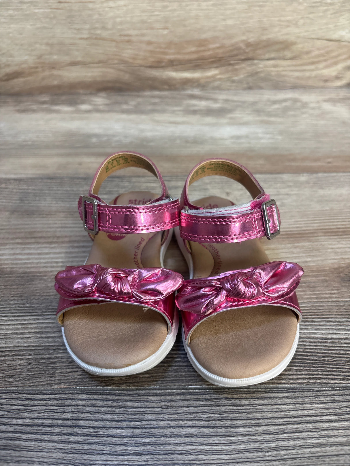 Stride Rite Whitney Sandals in Metallic Pink sz 6c