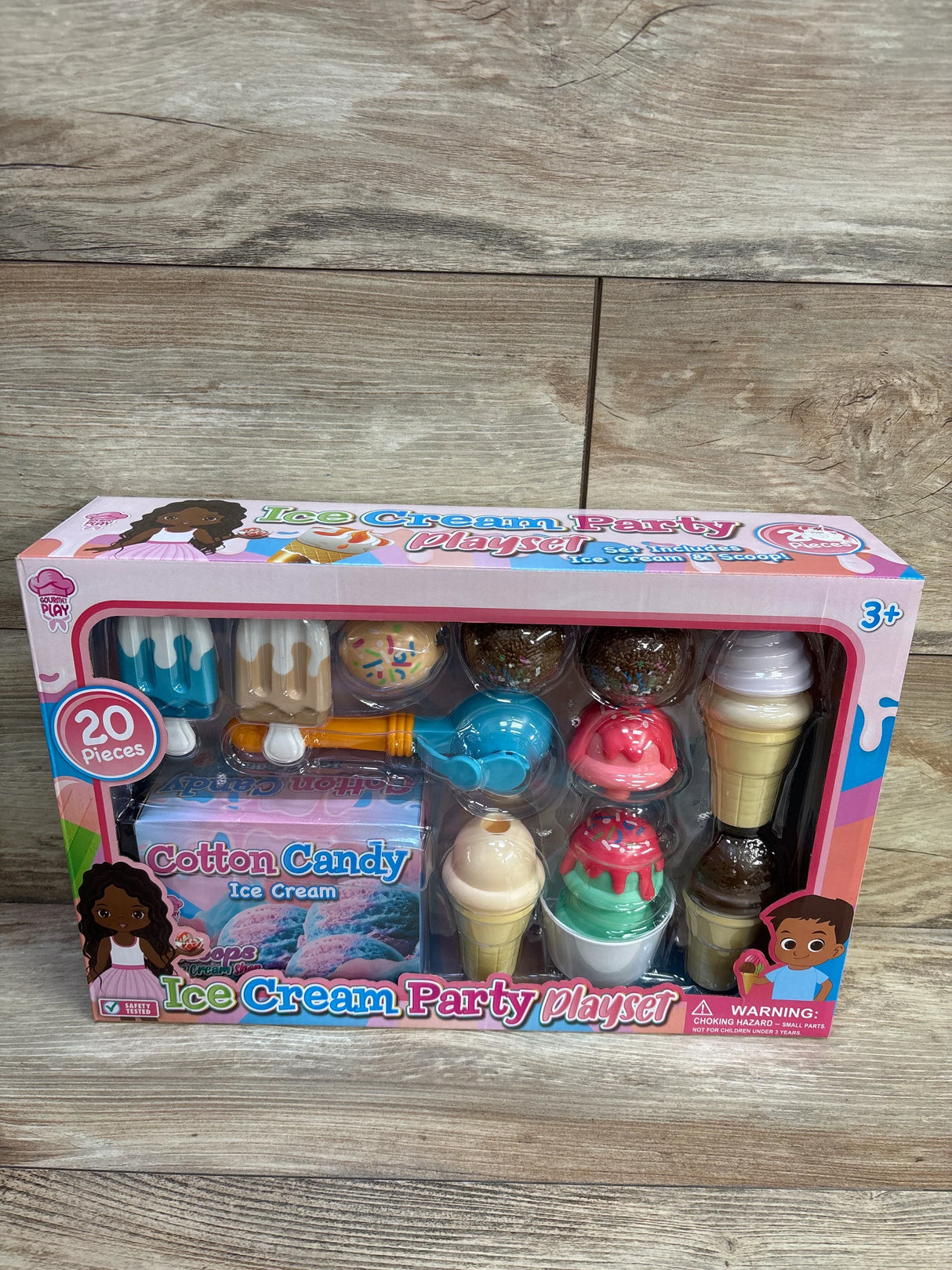 NEW Gourmet Play Ice Cream Party Playset