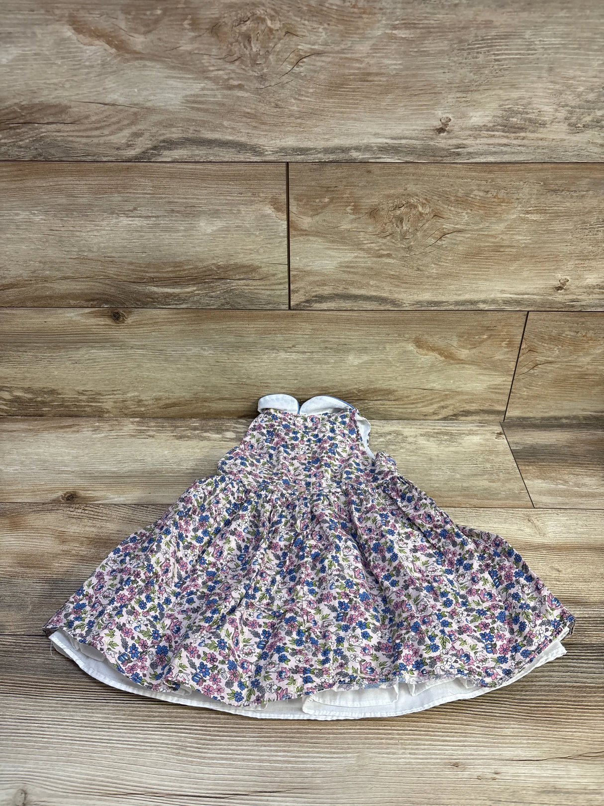Nordstrom Floral Sleeveless Dress Pink sz 24m