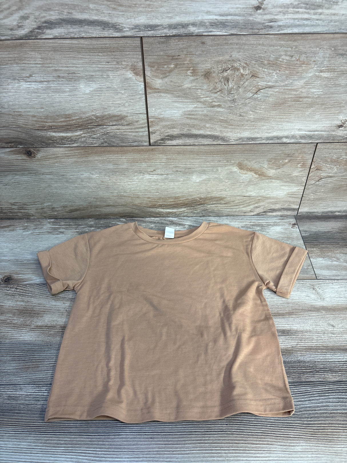 Shein Solid Shirt Tan sz 5T