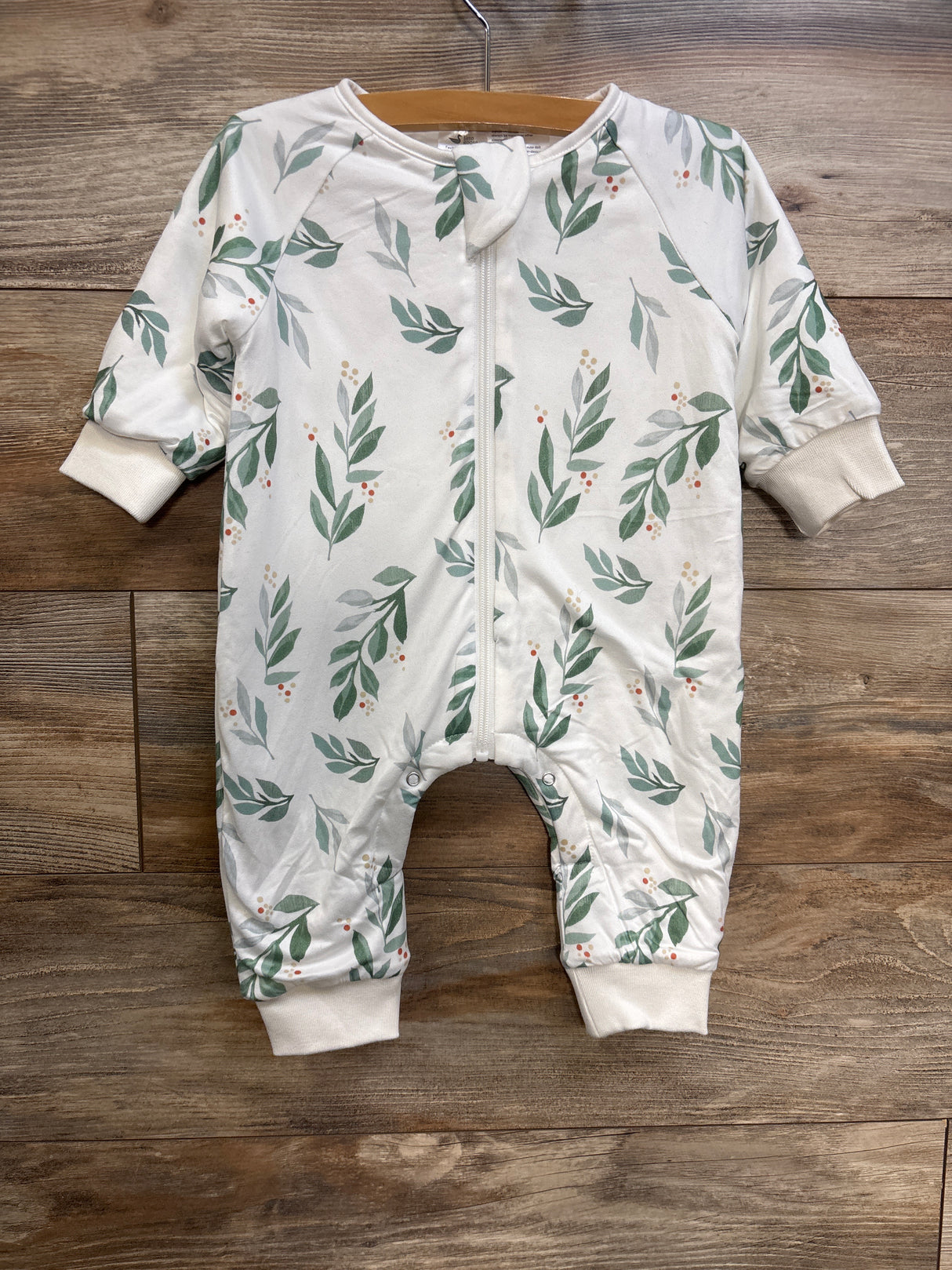 Litto Goose Sleep Suit 1.0 TOG Wearable Blanket in Greenleaf sz 3-6m