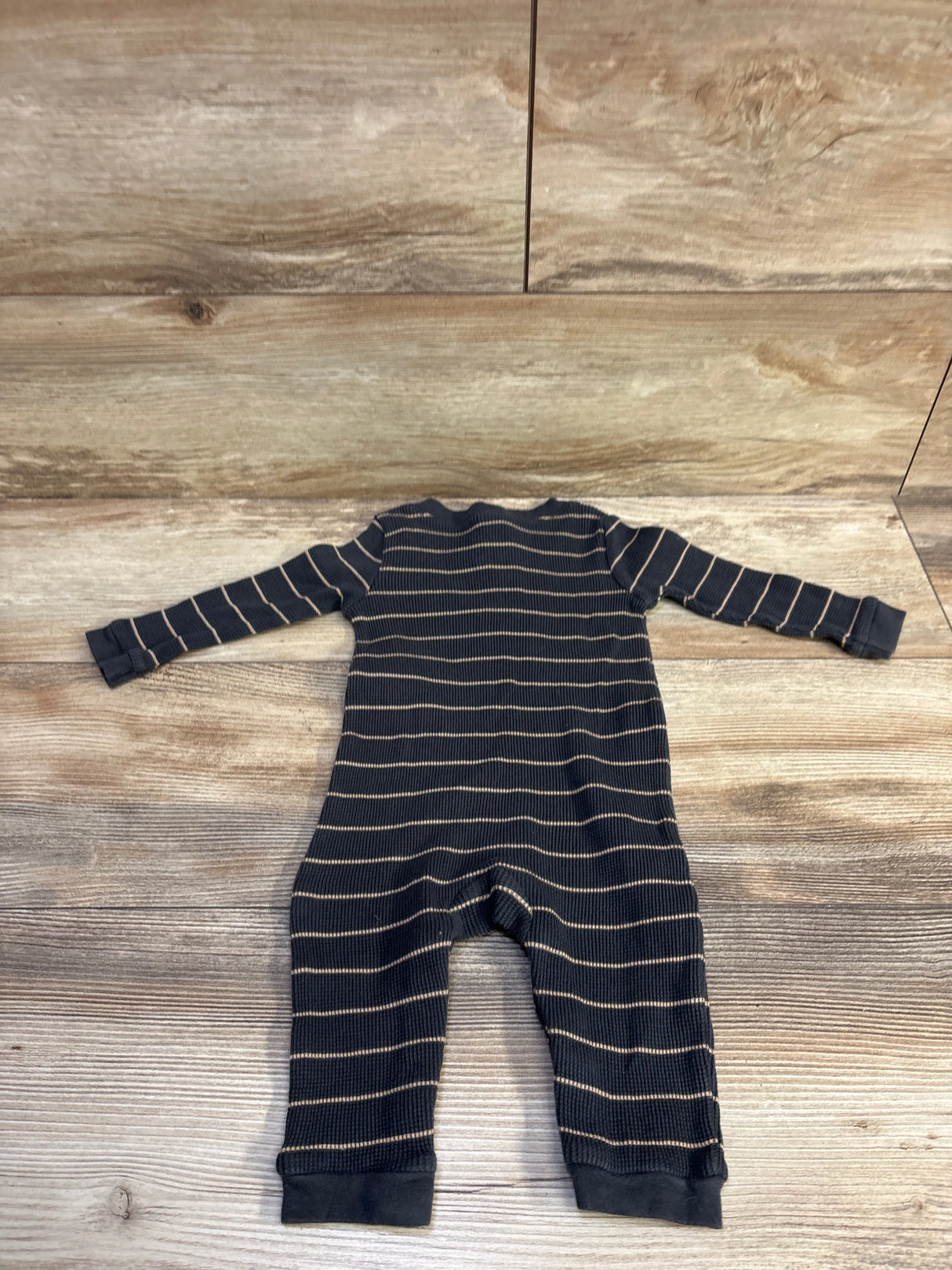 Old Navy Henley Waddle Knit Coverall Grey sz 6-12m