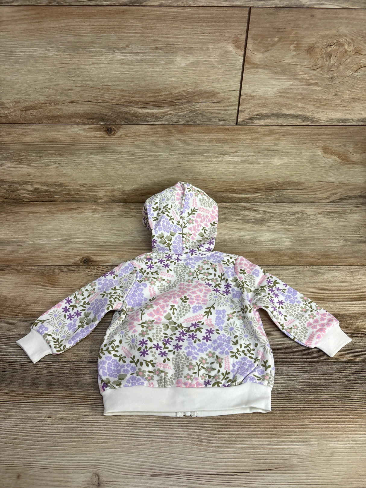 NEW Okie Dokie Polar Bear Full-Zip Hoodie sz 6m