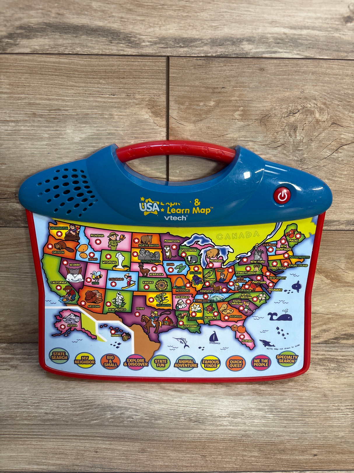 VTech USA Explore & Learn Map