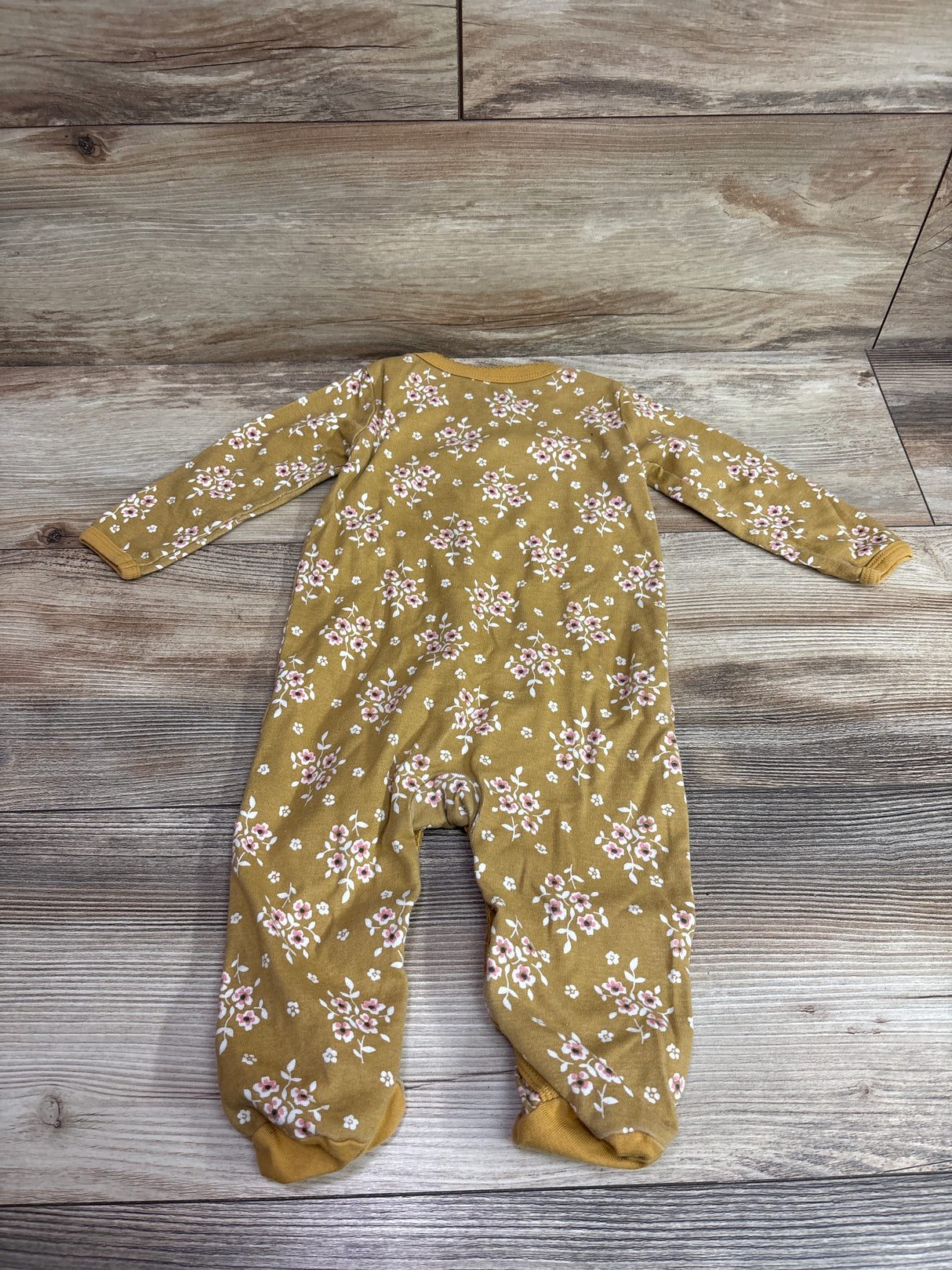 Little Planet Organic Snap Sleeper Yellow sz 9m