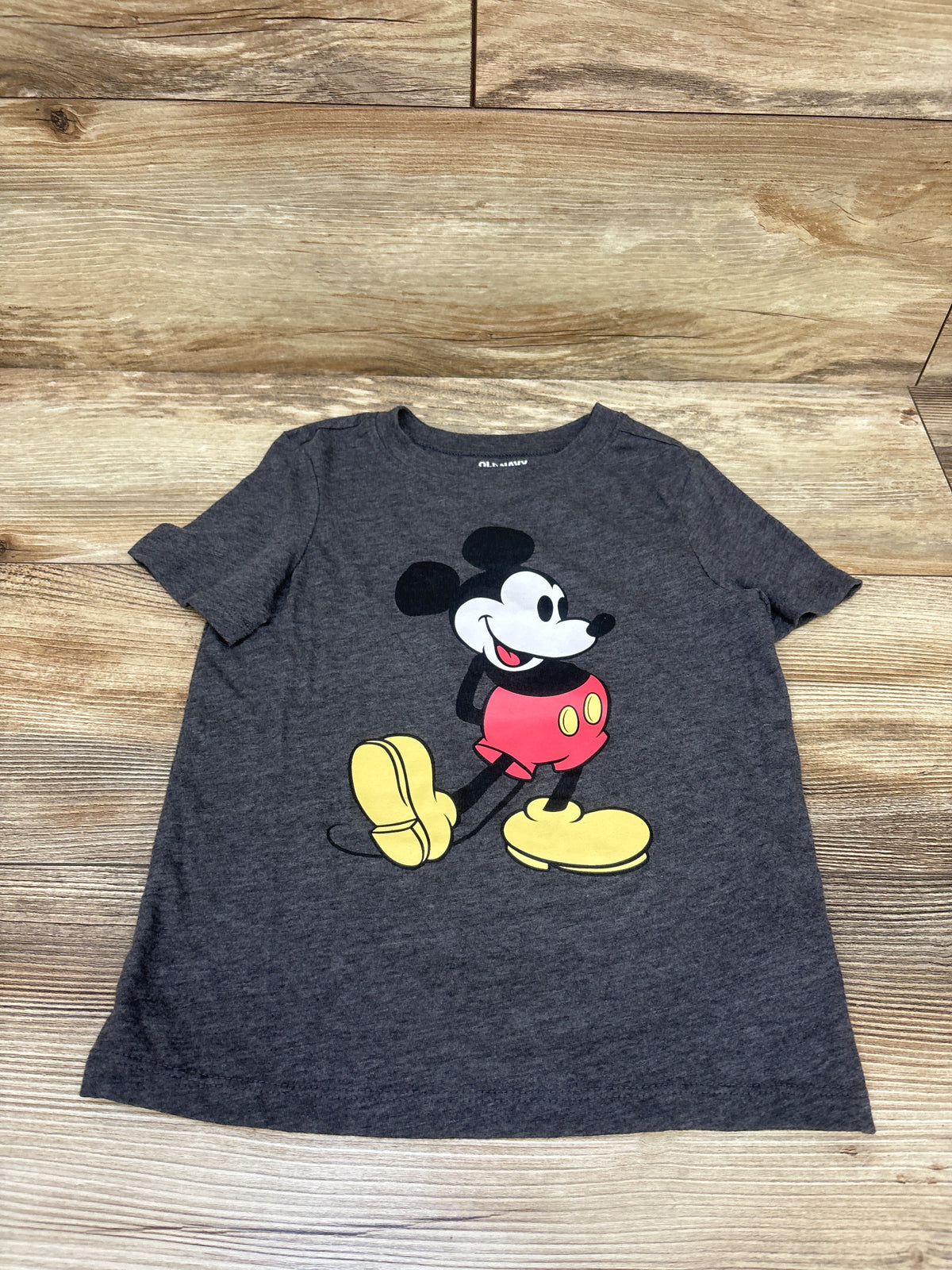 Old Navy x Disney Mickey Mouse Shirt Grey sz 5T