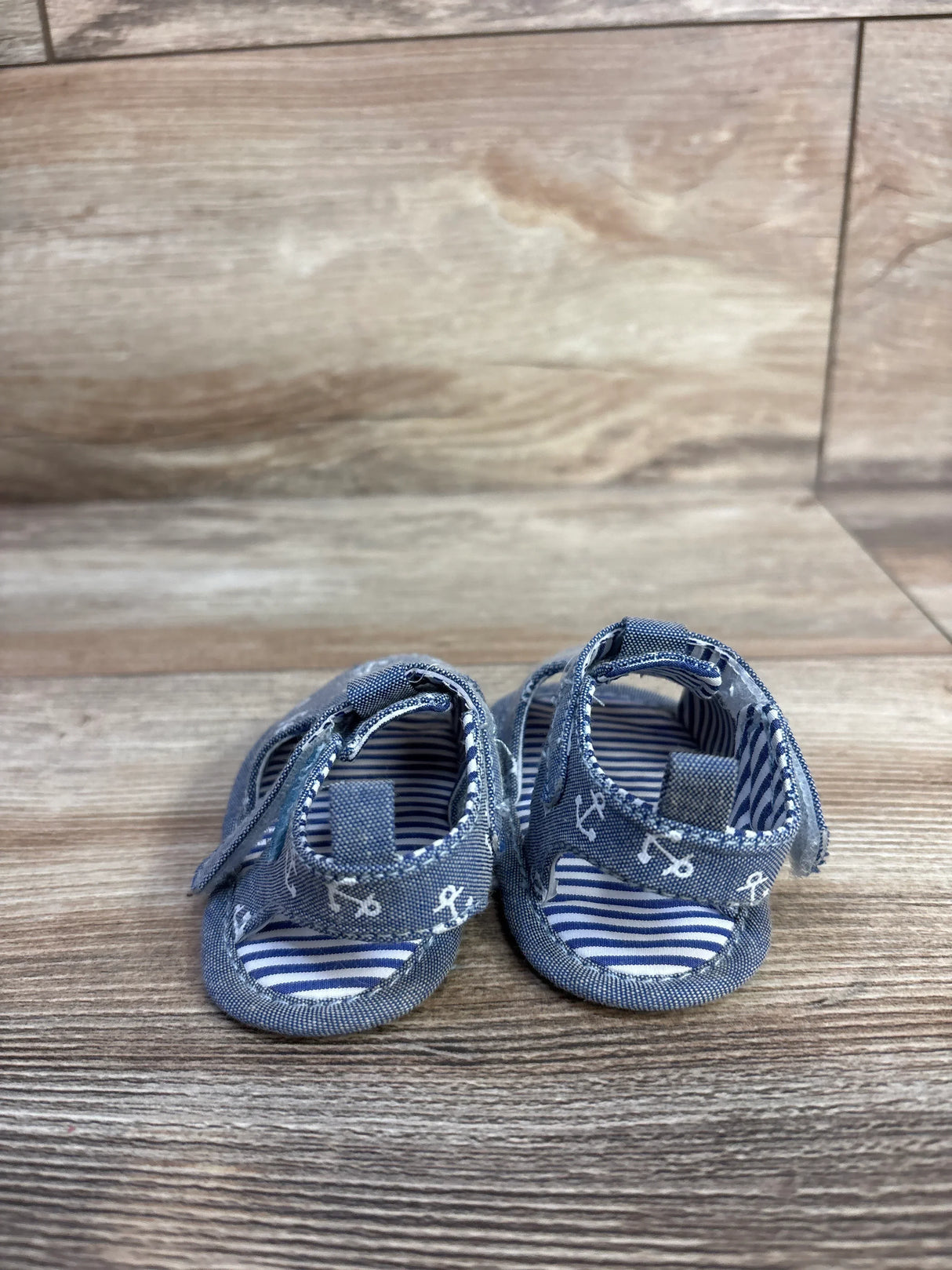 Soft Sole Anchor Prink Sandals Blue sz 3c