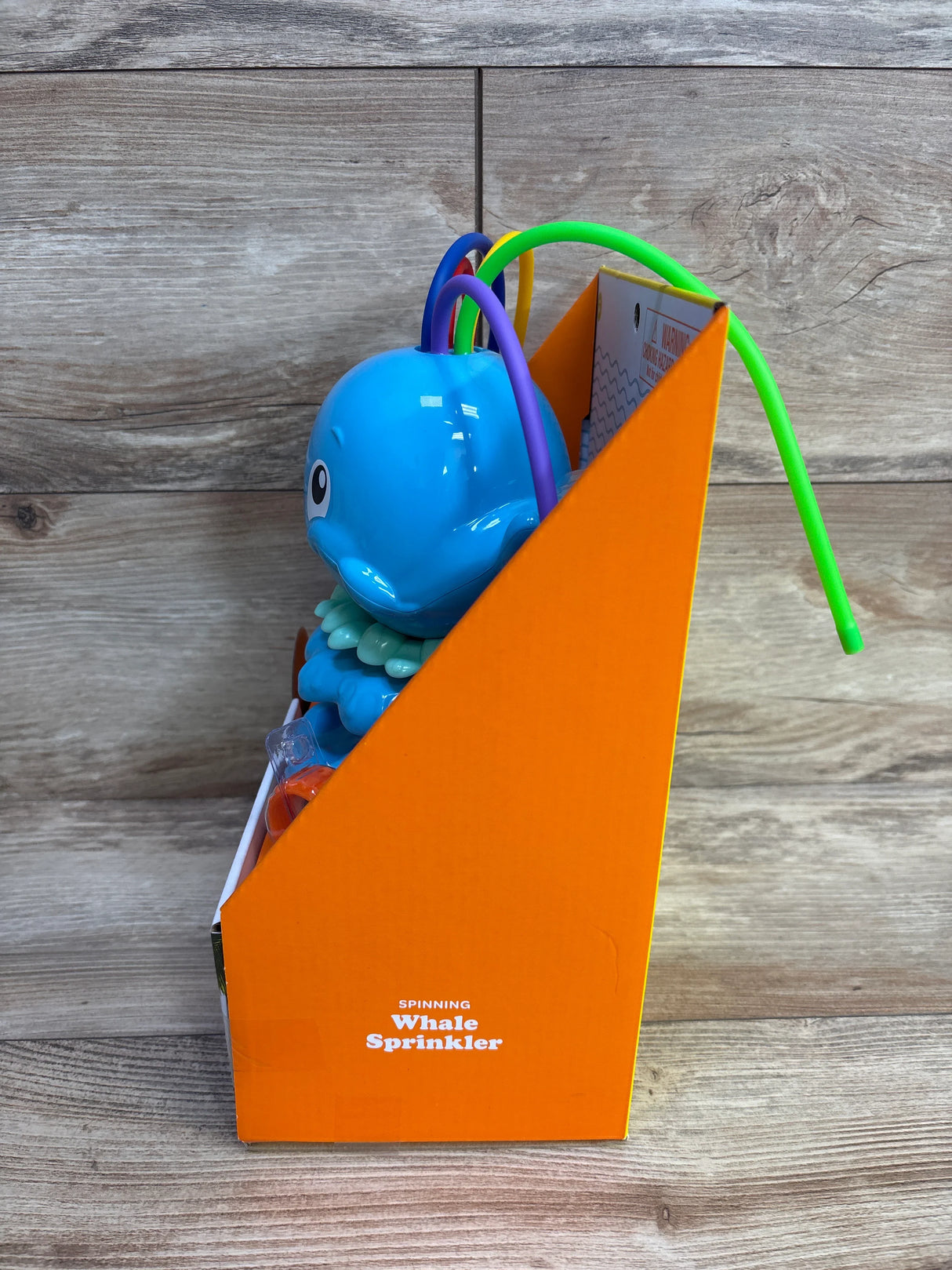 NEW Sun Squad Spinning Whale Sprinkler