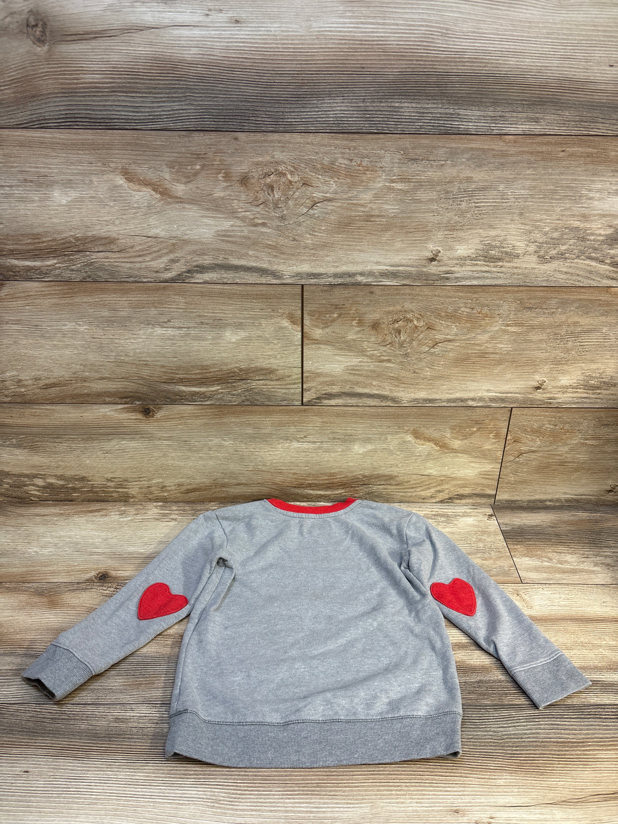 Cat & Jack Valentines Dragon Sweatshirt Grey sz 5T
