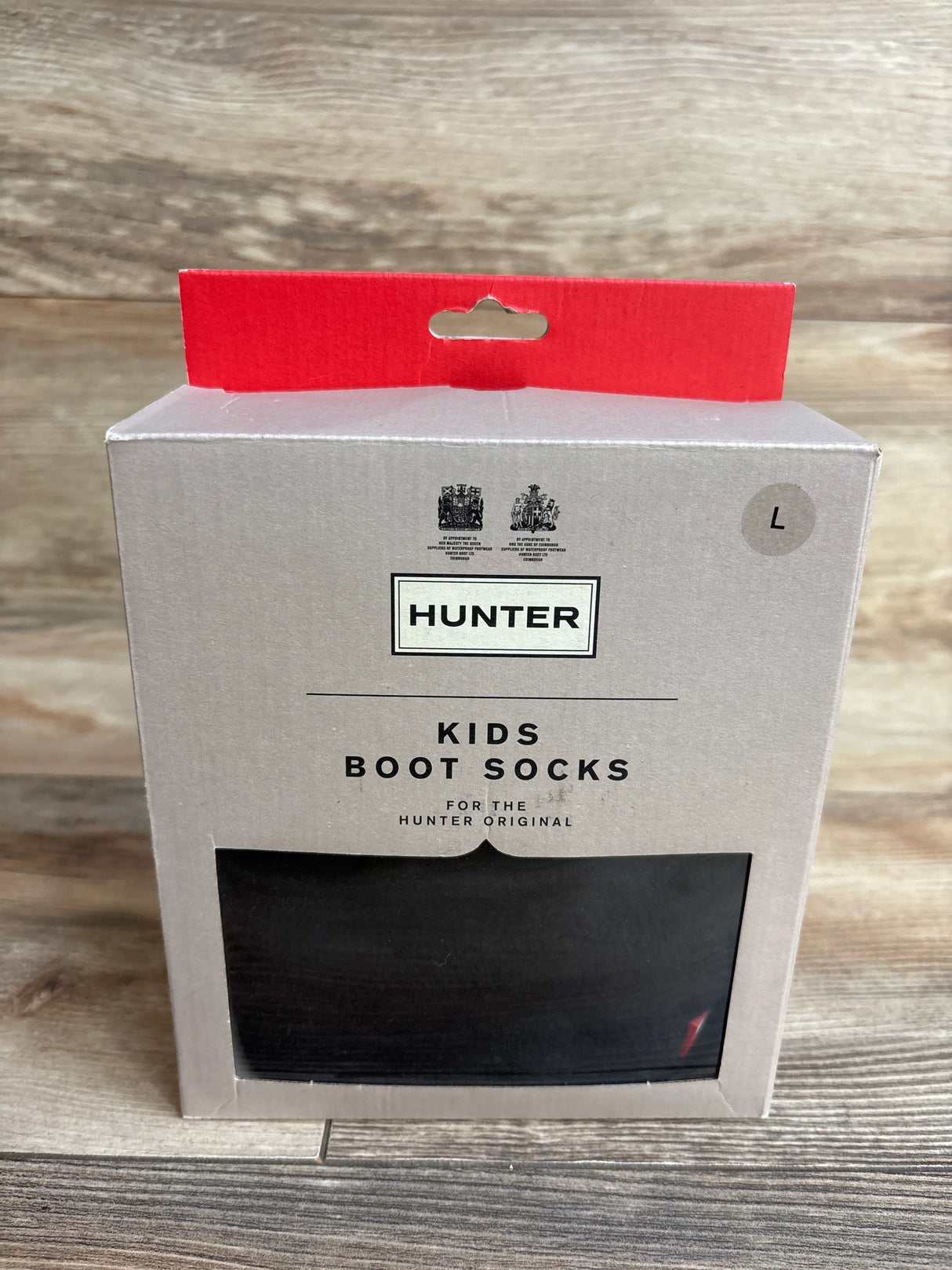 NEW Hunter Kids Boot Socks Black sz 1-3Y