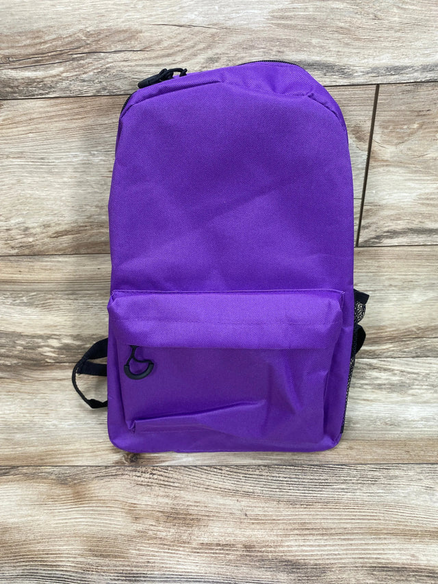 NEW 16" Backpack Purple - Me n Mommy To Be