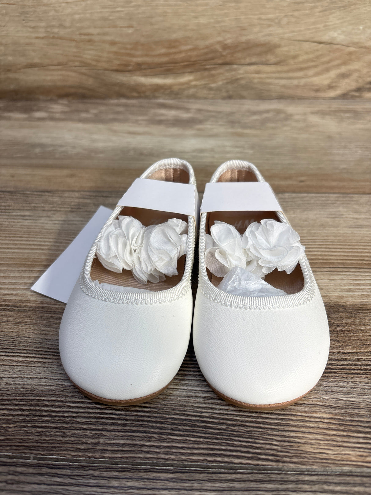 NEW H&M Ballet Flats Cream sz 5.5c