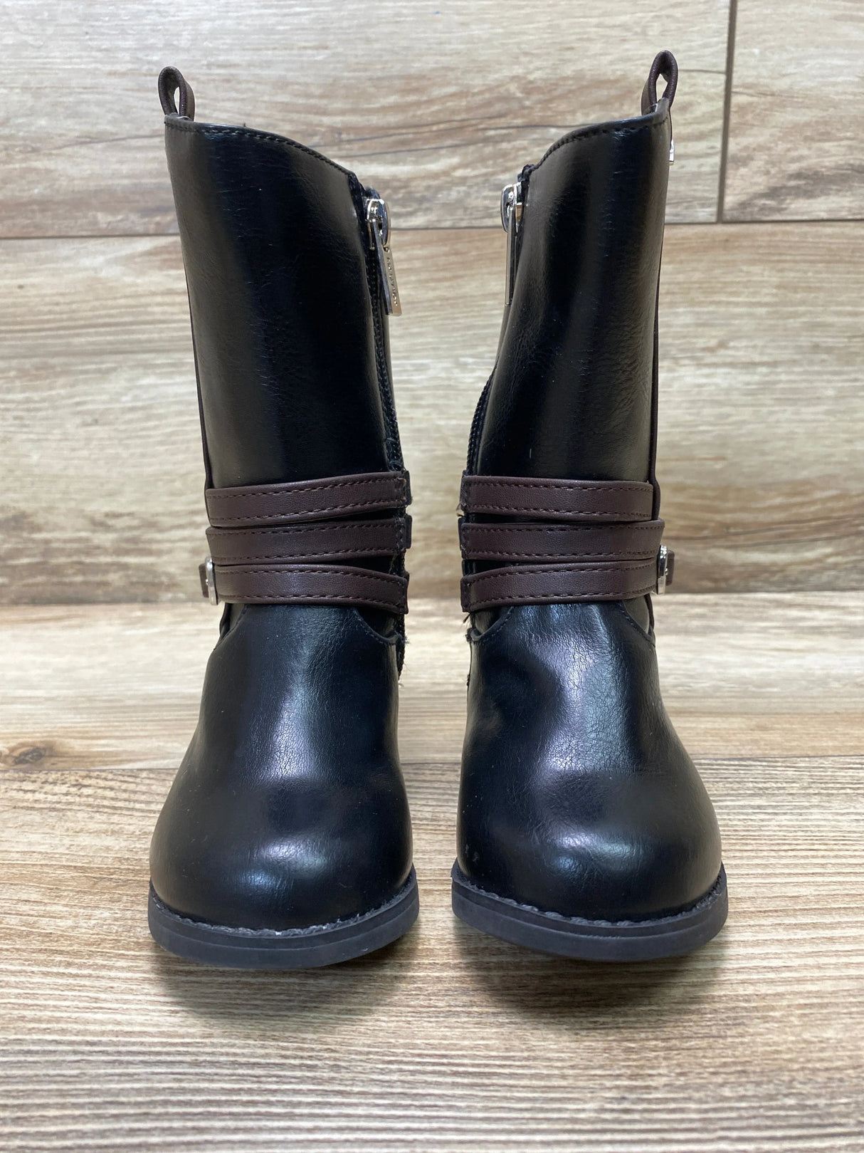 Nautica Adira Knee High Fashion Riding Boots Black Sz 5c - Me n Mommy To Be