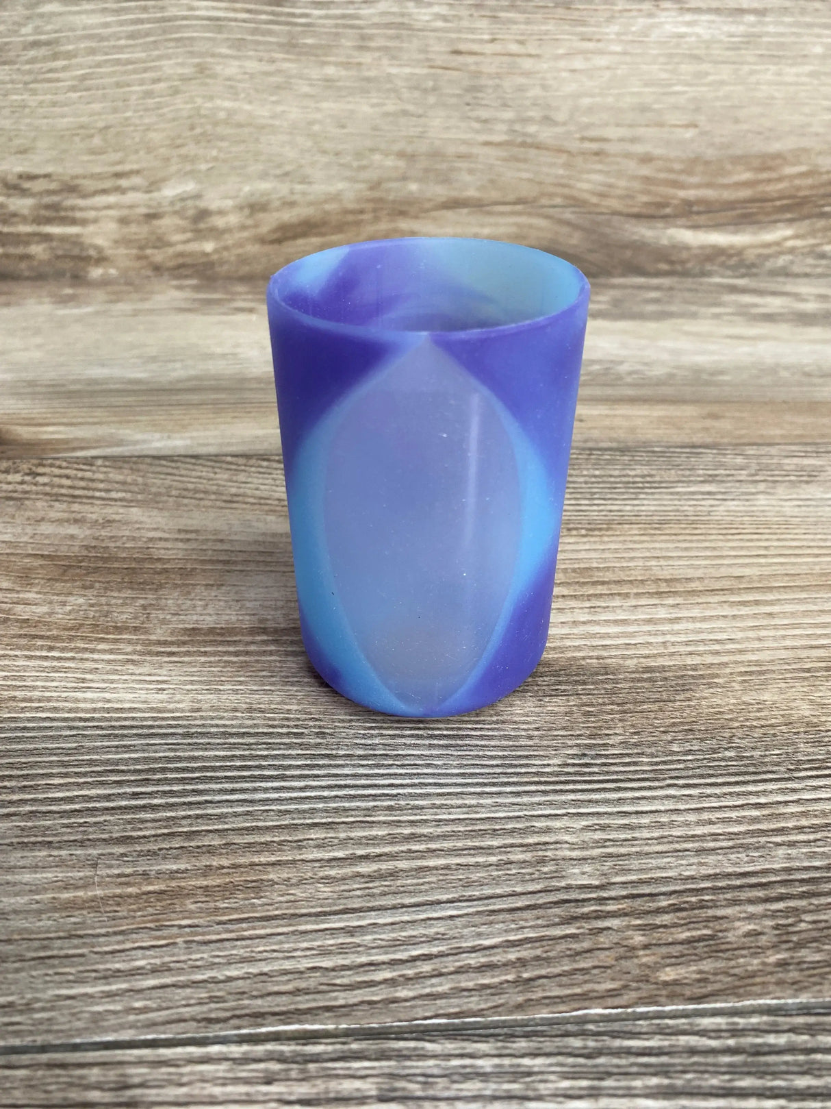 Front view of Dr. Brown’s Options+ 4 oz glass bottle with glow-in-the-dark silicone sleeve on white background