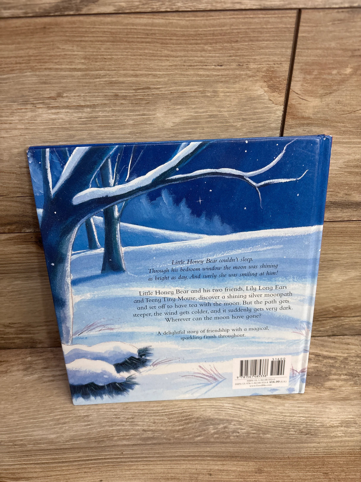 Little Honey Bear and the Smiley Moon Hardcover Book